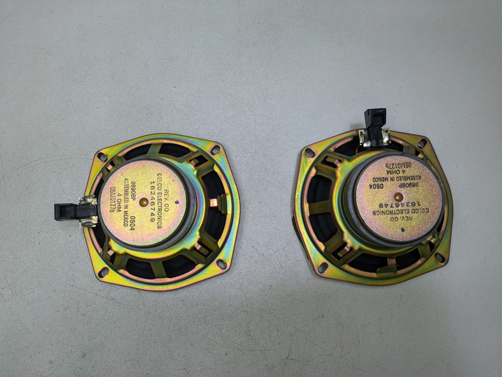 2000 - 2005 CADILLAC DEVILLE OEM DOOR AUDIO SPEAKER SET FRONT AND REAR SIDE