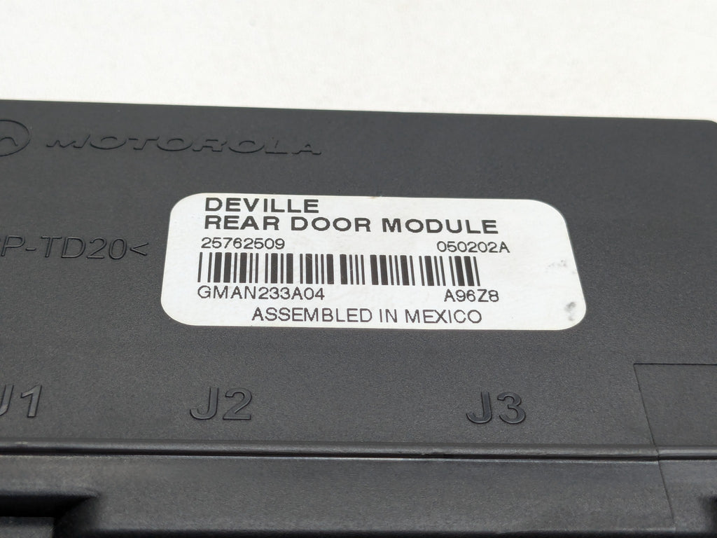 2000 - 2005 CADILLAC DEVILLE OEM DOOR CONTROL MODULE UNIT REAR LEFT DRIVER SIDE
