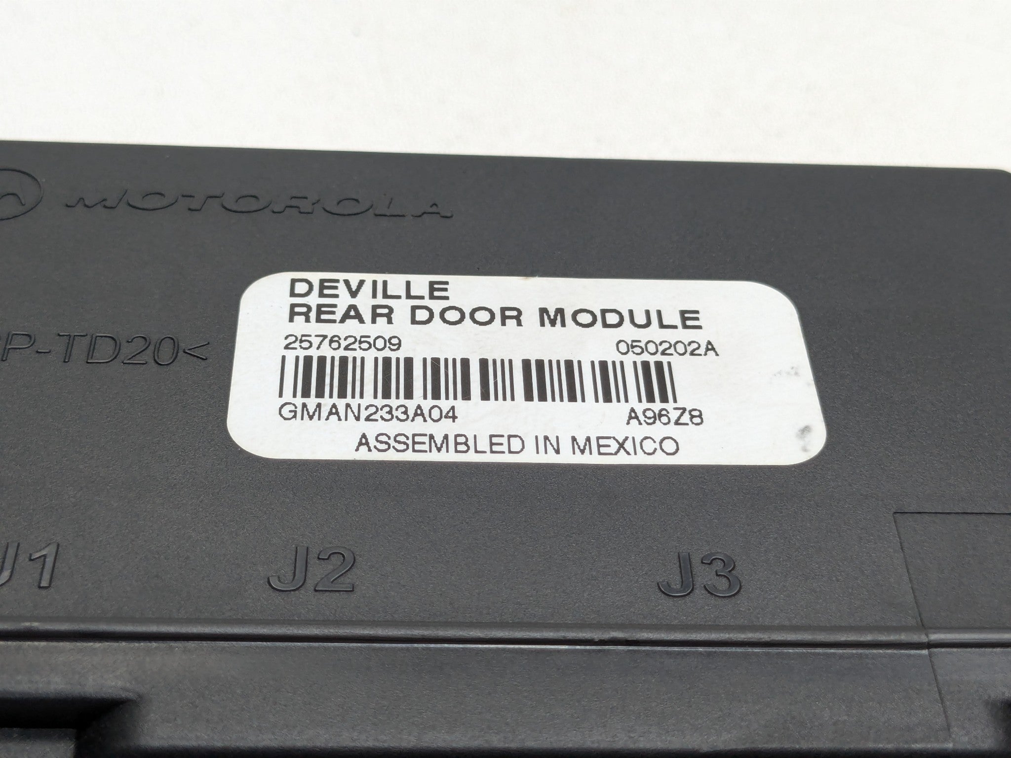 2000 - 2005 CADILLAC DEVILLE OEM DOOR CONTROL MODULE UNIT REAR LEFT DRIVER SIDE