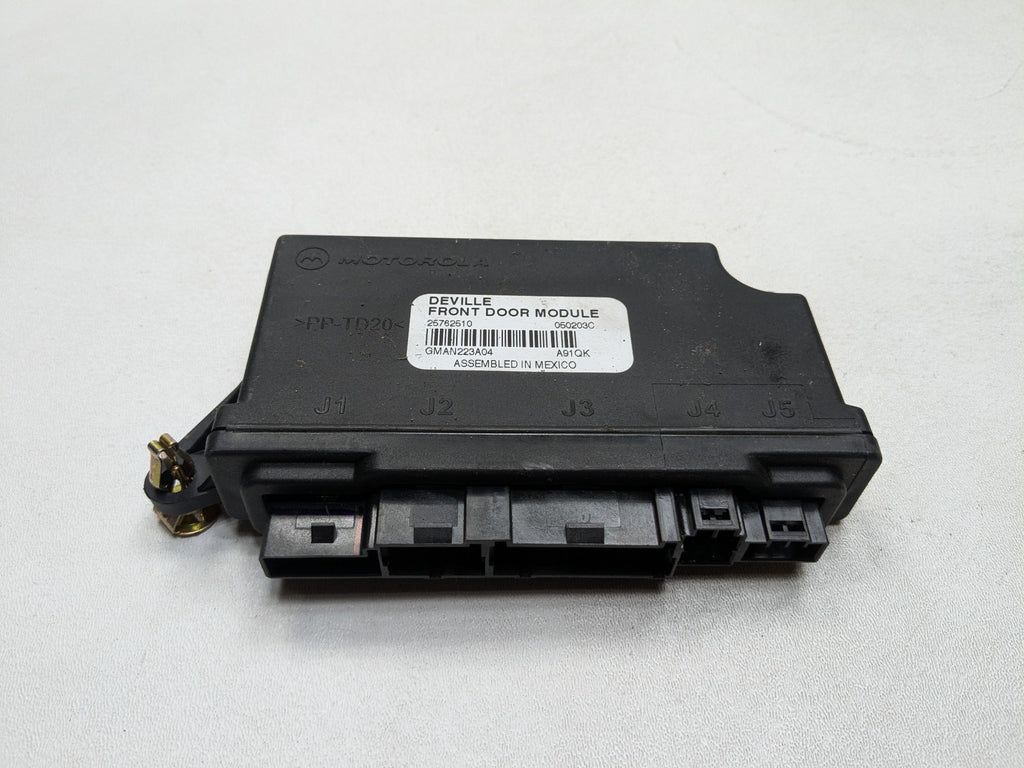 2000 - 2005 CADILLAC DEVILLE OEM DOOR CONTROL MODULE UNIT FRONT LEFT DRIVER SIDE