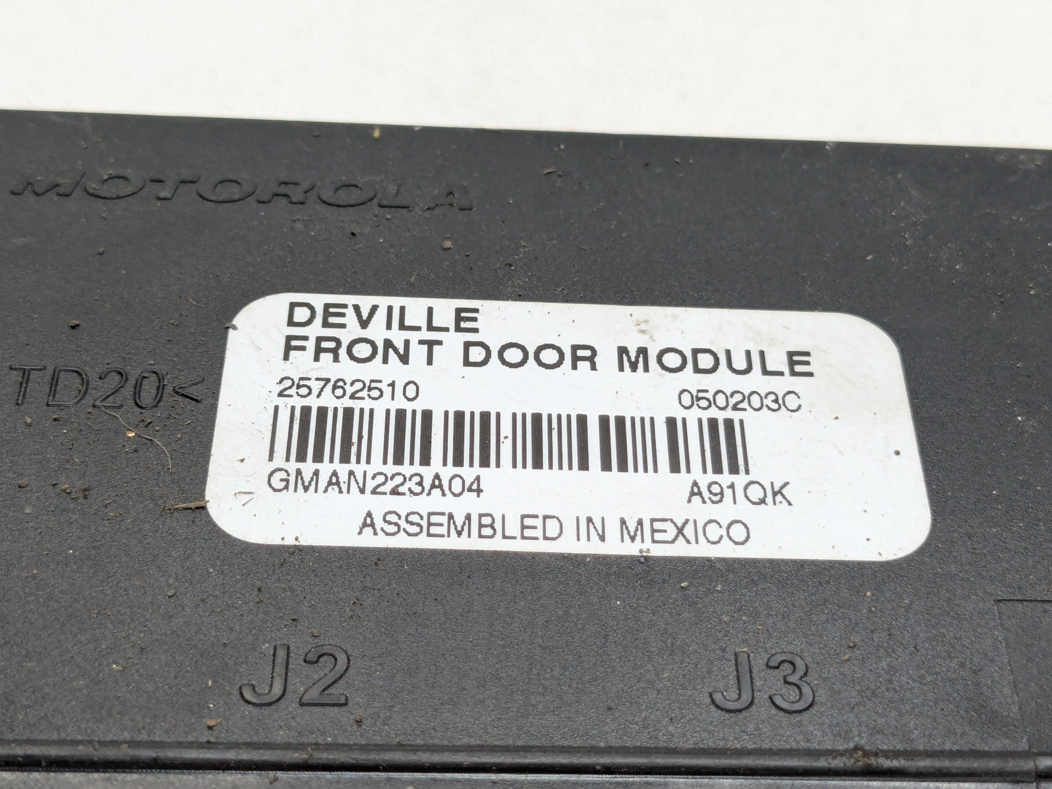2000 - 2005 CADILLAC DEVILLE OEM DOOR CONTROL MODULE UNIT FRONT LEFT DRIVER SIDE