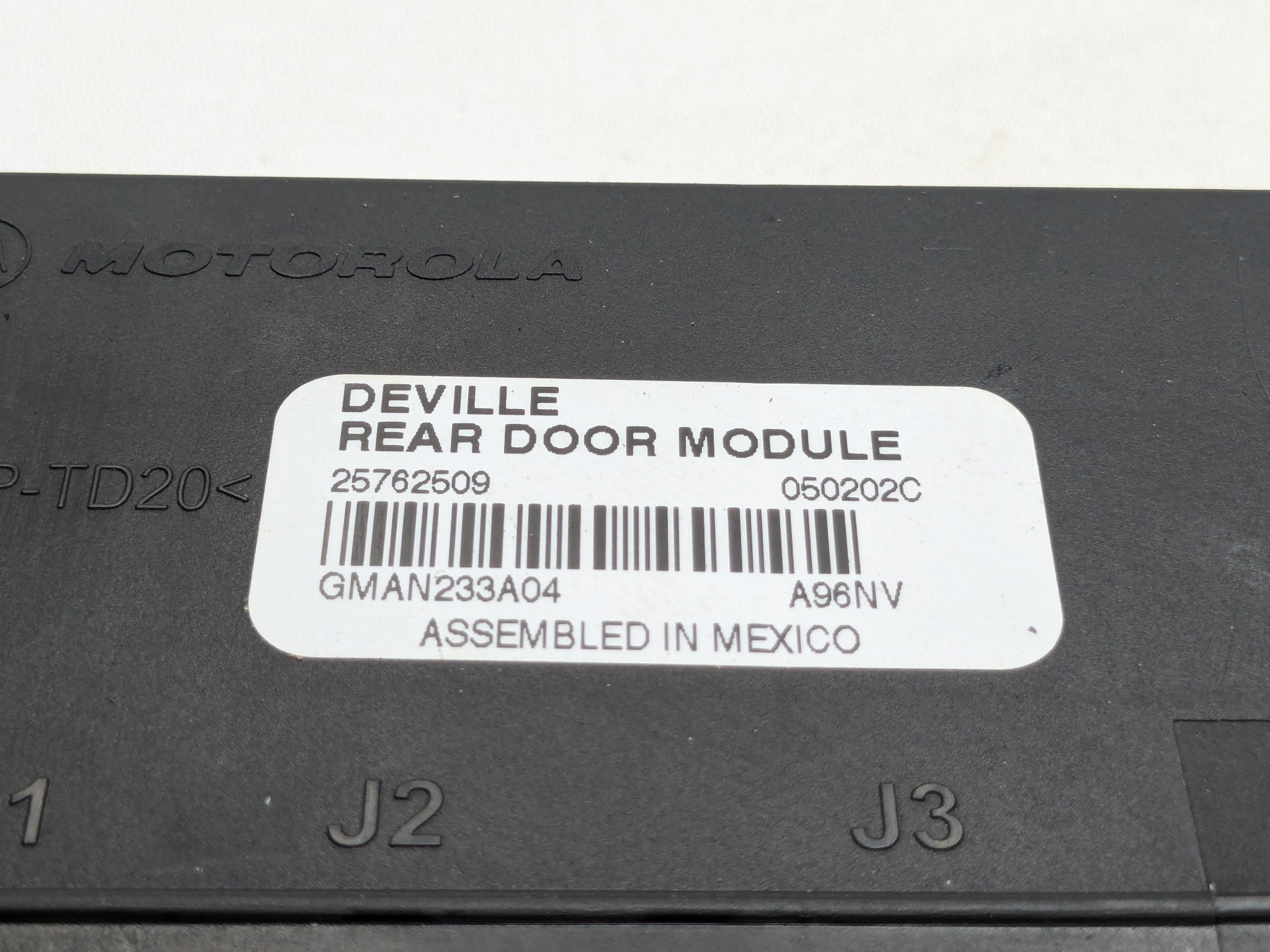 00 - 05 CADILLAC DEVILLE OEM DOOR CONTROL MODULE UNIT REAR RIGHT PASSENGER SIDE