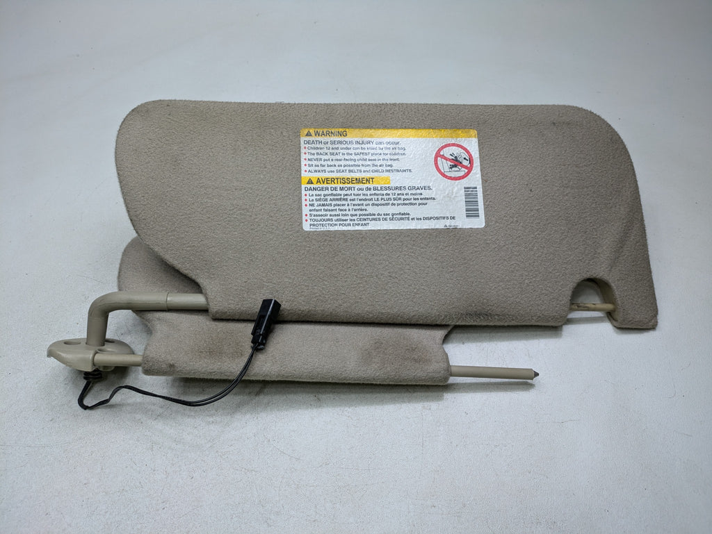 2000 - 2005 CADILLAC DEVILLE OEM SUN VISOR INTERIOR UPPER ROOF FRONT LEFT SIDE