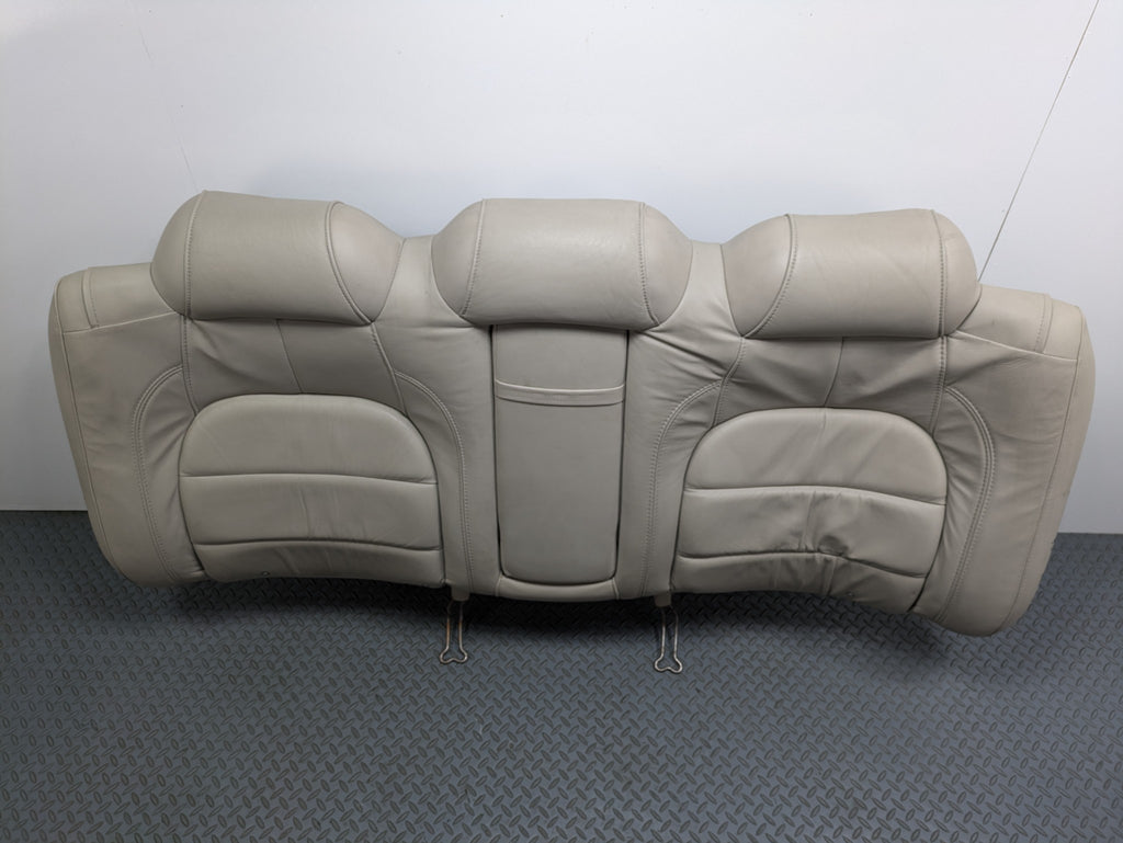 00 - 05 CADILLAC DEVILLE OEM REAR UPPER SEAT BACK CUSHION AND ARMREST ASSEMBLY
