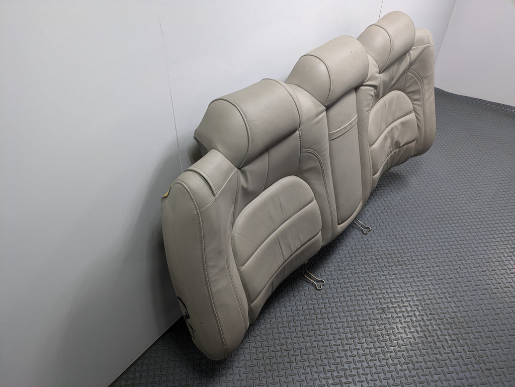 00 - 05 CADILLAC DEVILLE OEM REAR UPPER SEAT BACK CUSHION AND ARMREST ASSEMBLY