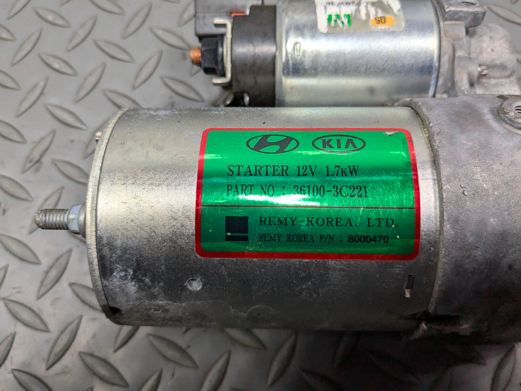 2012 - 2014 HYUNDAI AZERA OEM ENGINE STARTER MOTOR ASSEMBLY
