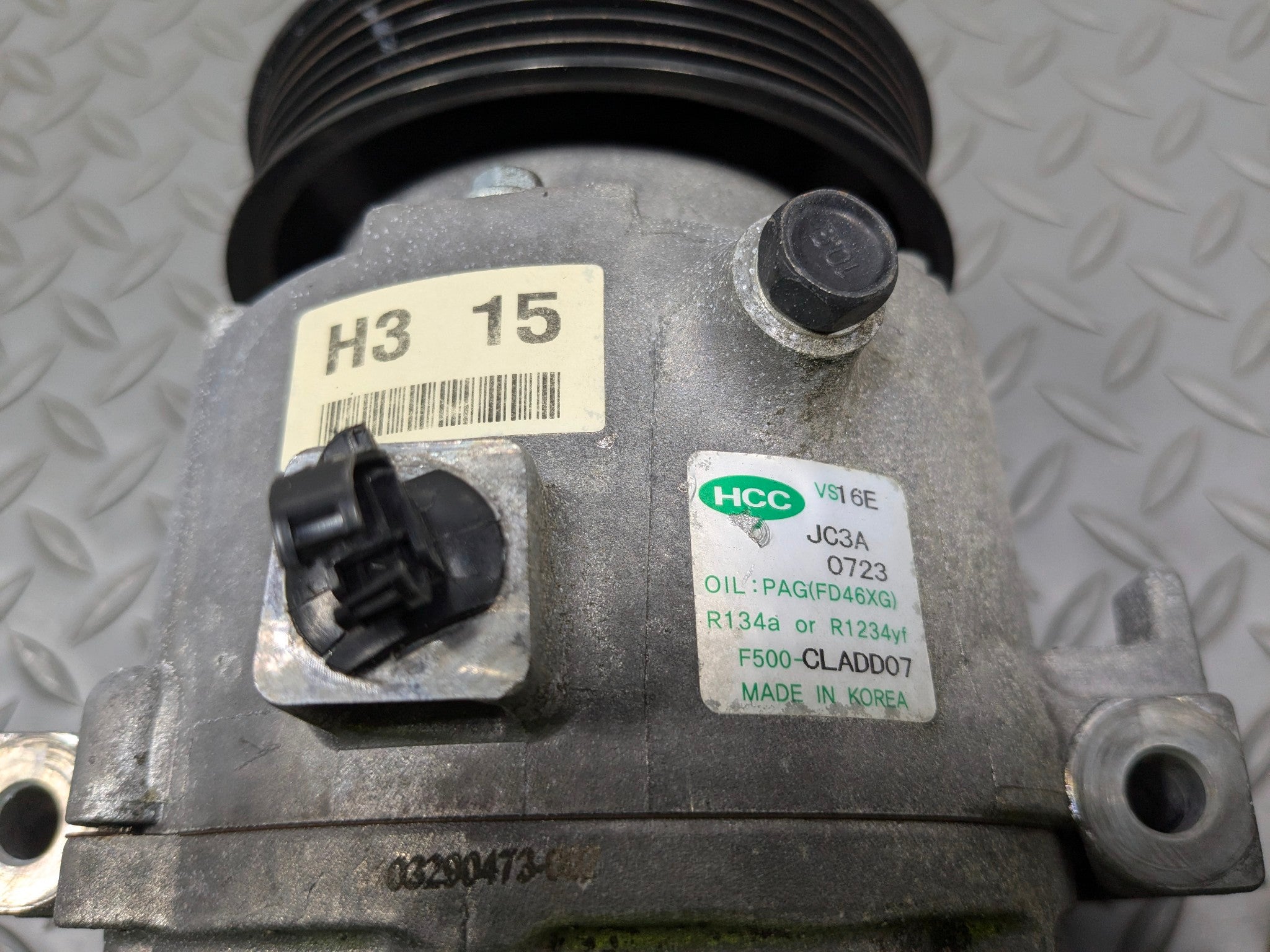 2012 - 2014 HYUNDAI AZERA OEM AC AIR CONDITIONING COMPRESSOR PUMP UNIT