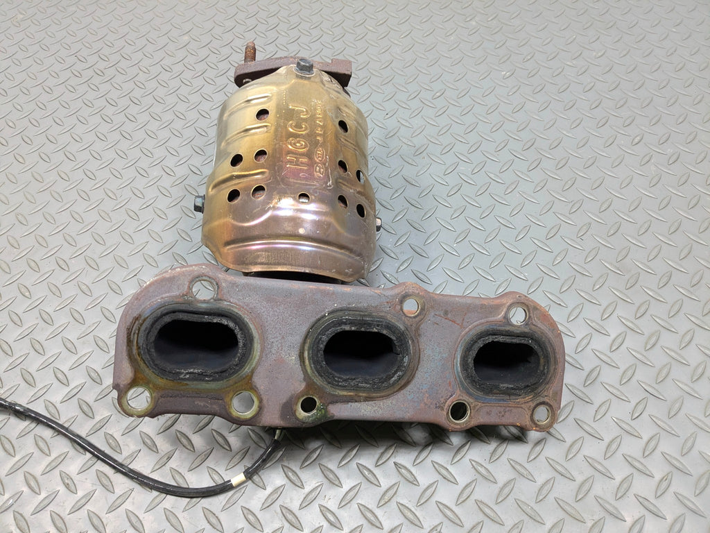 2012 - 2014 HYUNDAI AZERA OEM REAR EXHAUST MANIFOLD DOWNPIPE ASSEMBLY