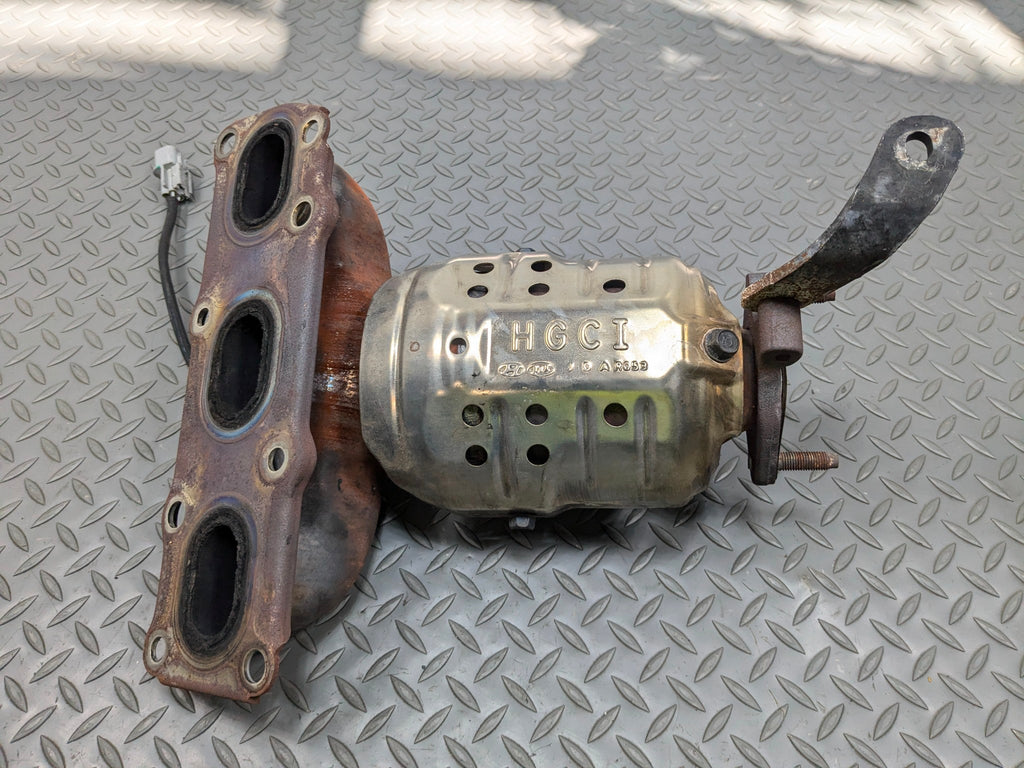 2012 - 2014 HYUNDAI AZERA OEM FRONT EXHAUST MANIFOLD DOWNPIPE ASSEMBLY