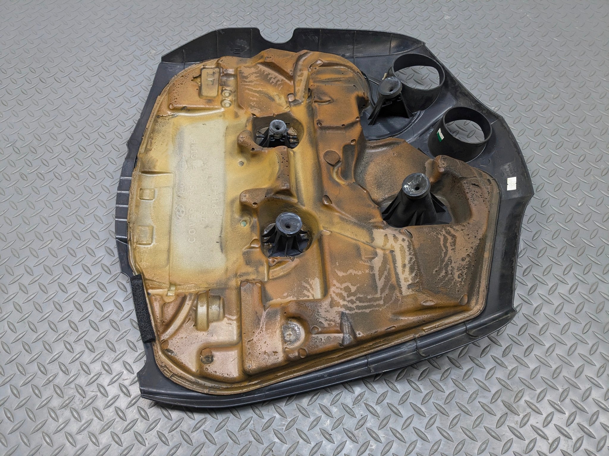 2012 - 2014 HYUNDAI AZERA OEM ENGINE COVER APPEARANCE TRIM PANEL GRAPHITE BLACK