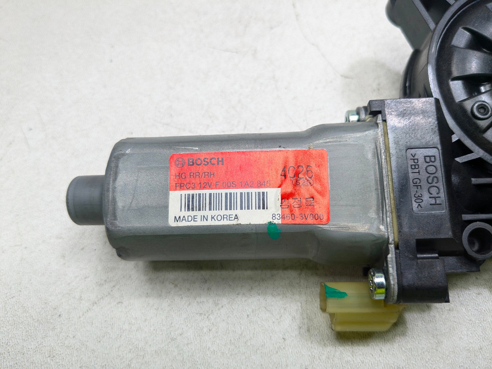 2012 - 2014 HYUNDAI AZERA OEM POWER WINDOW MOTOR ASSEMBLY REAR RIGHT SIDE