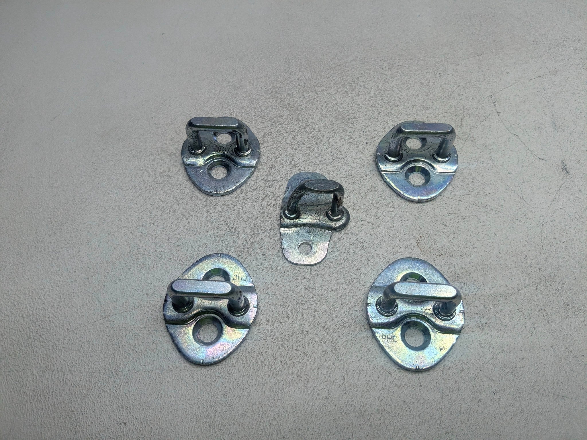 2012 - 2014 HYUNDAI AZERA OEM DOOR LOCK LATCH STRIKER PLATE SET FRONT AND REAR