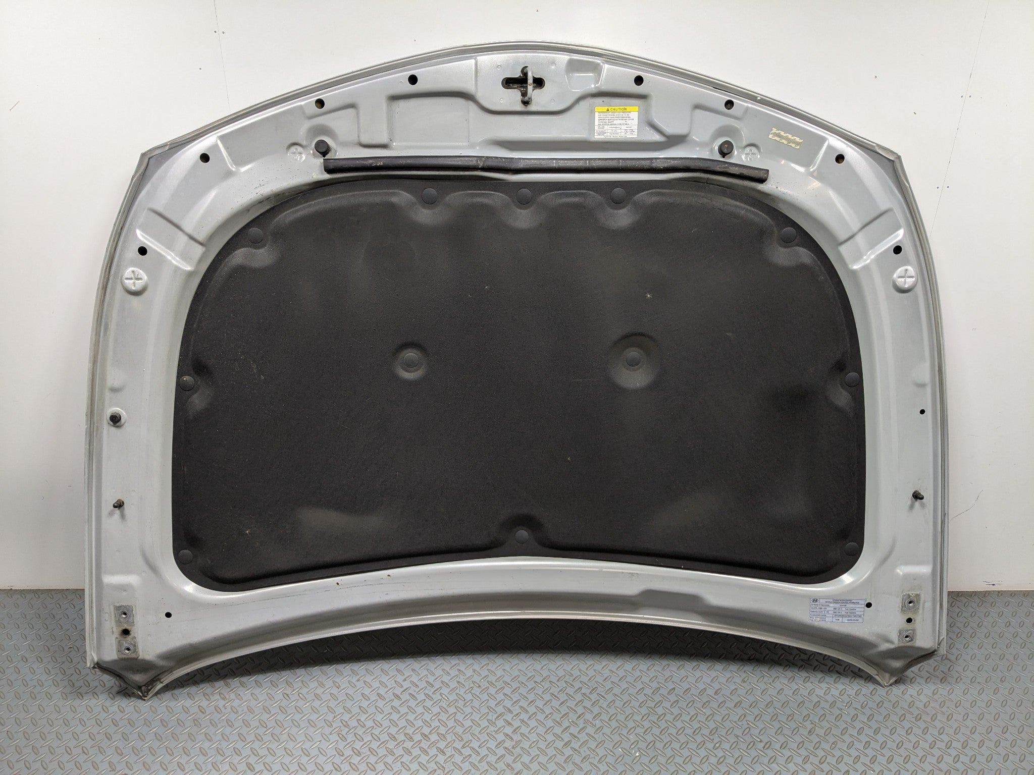 12 - 14 HYUNDAI AZERA OEM FRONT HOOD BONNET SHELL PANEL SILVER FROST METALLIC