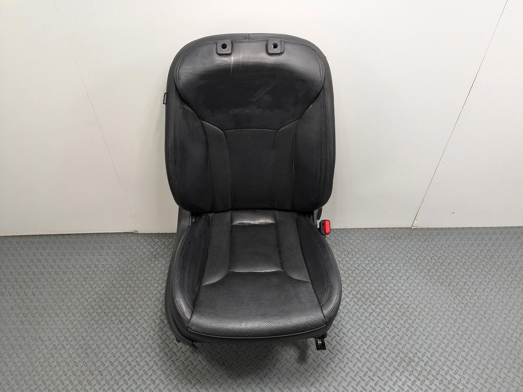 2012 - 2014 HYUNDAI AZERA OEM SEAT BLACK LEATHER WITH BUCKLE FRONT RIGHT SIDE
