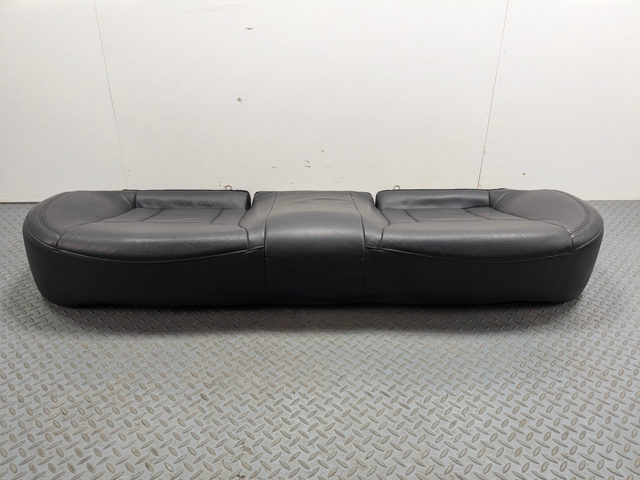 2012 - 2014 HYUNDAI AZERA OEM REAR SEAT LOWER CUSHION COVER BLACK LEATHER