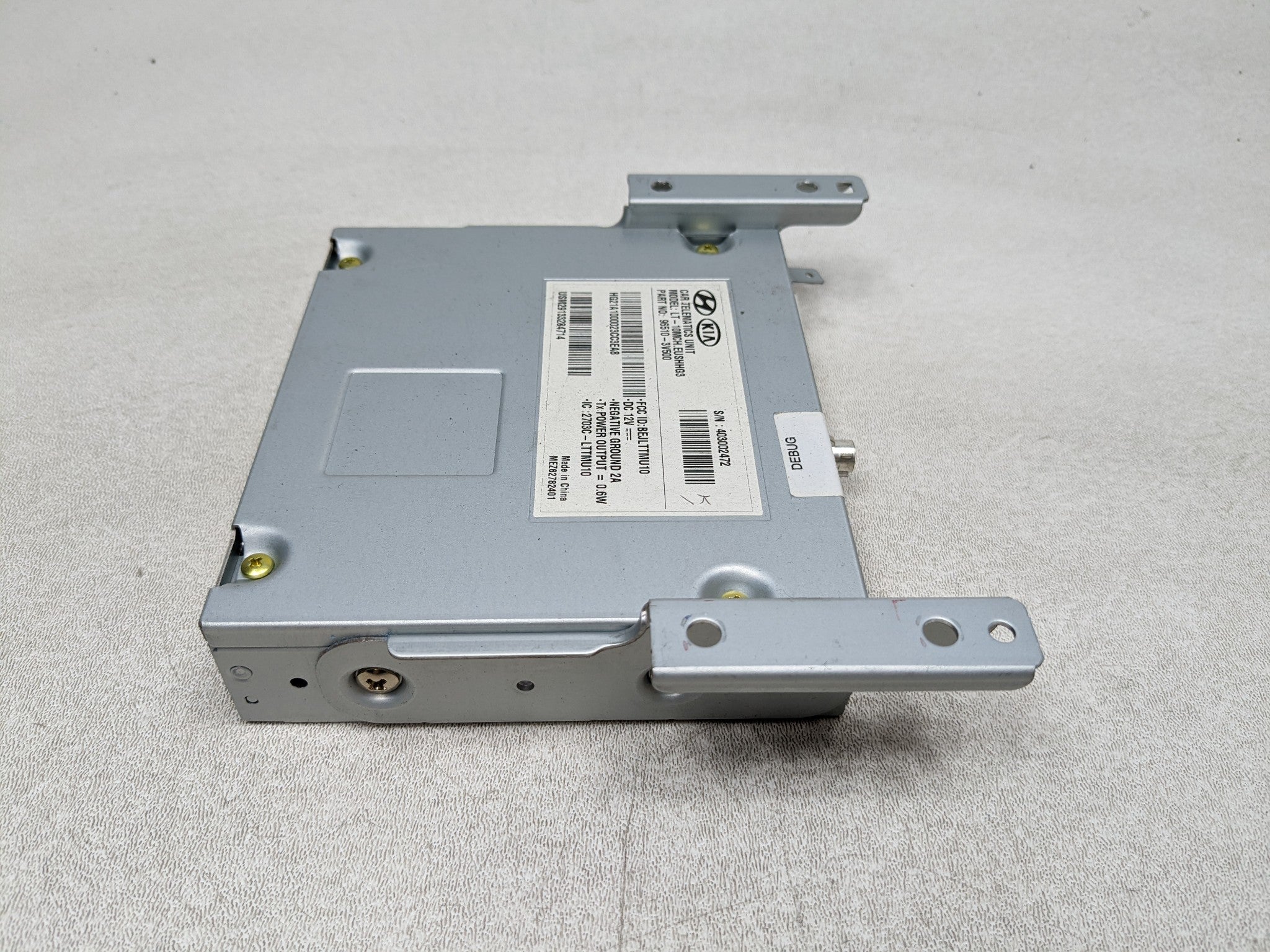 2012 - 2014 HYUNDAI AZERA OEM COMMUNICATION TELEMATICS BLUE LINK UNIT MODULE