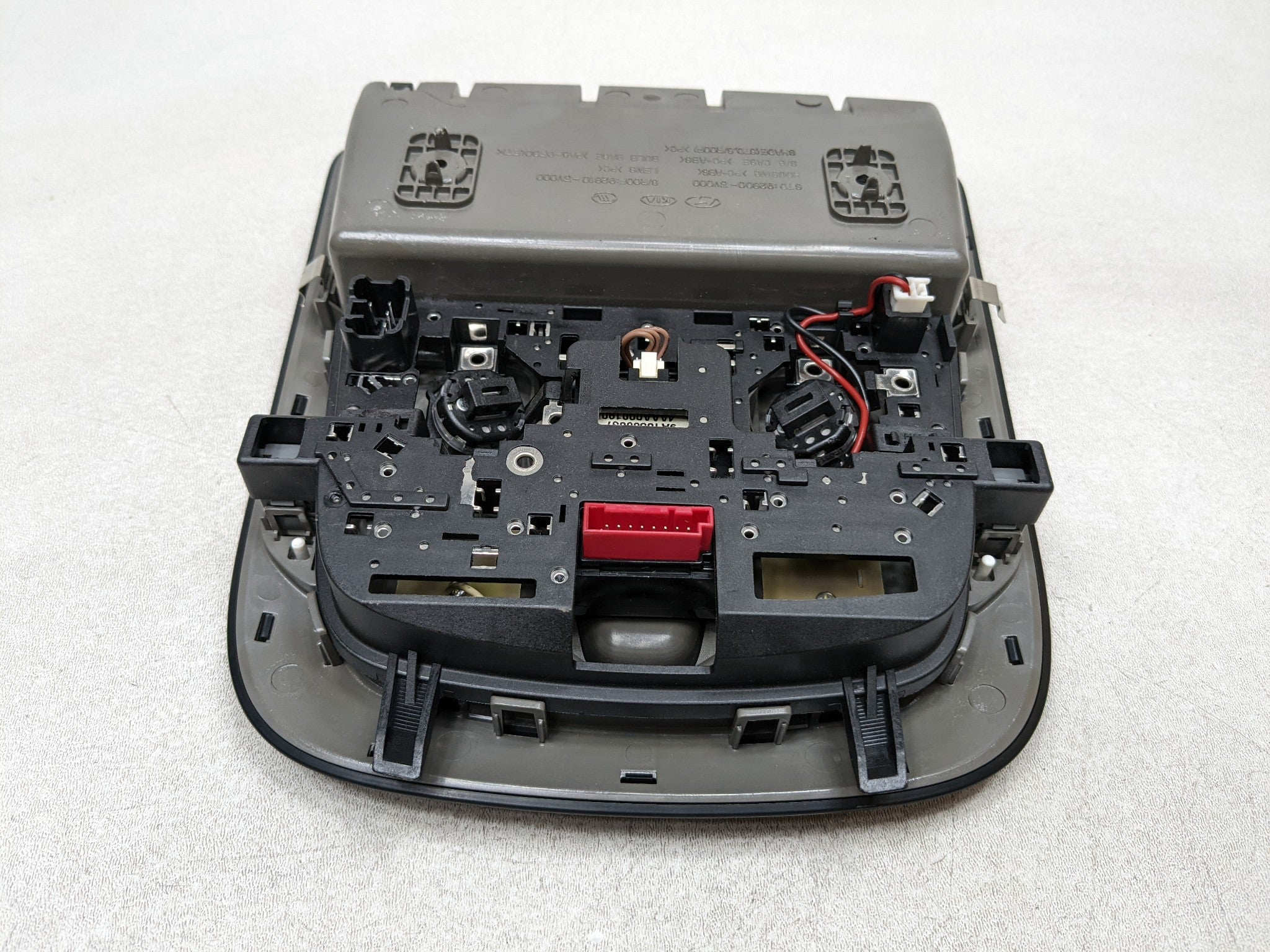 2012 - 2014 HYUNDAI AZERA OEM INTERIOR LIGHT ASSEMBLY FRONT OVERHEAD UPPER ROOF