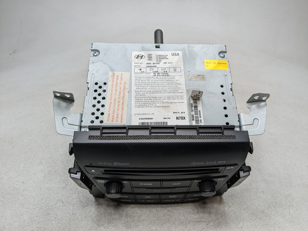 2012 - 2014 HYUNDAI AZERA OEM RADIO STEREO RECEIVER UNIT AUDIO VISUAL EQUIPMENT