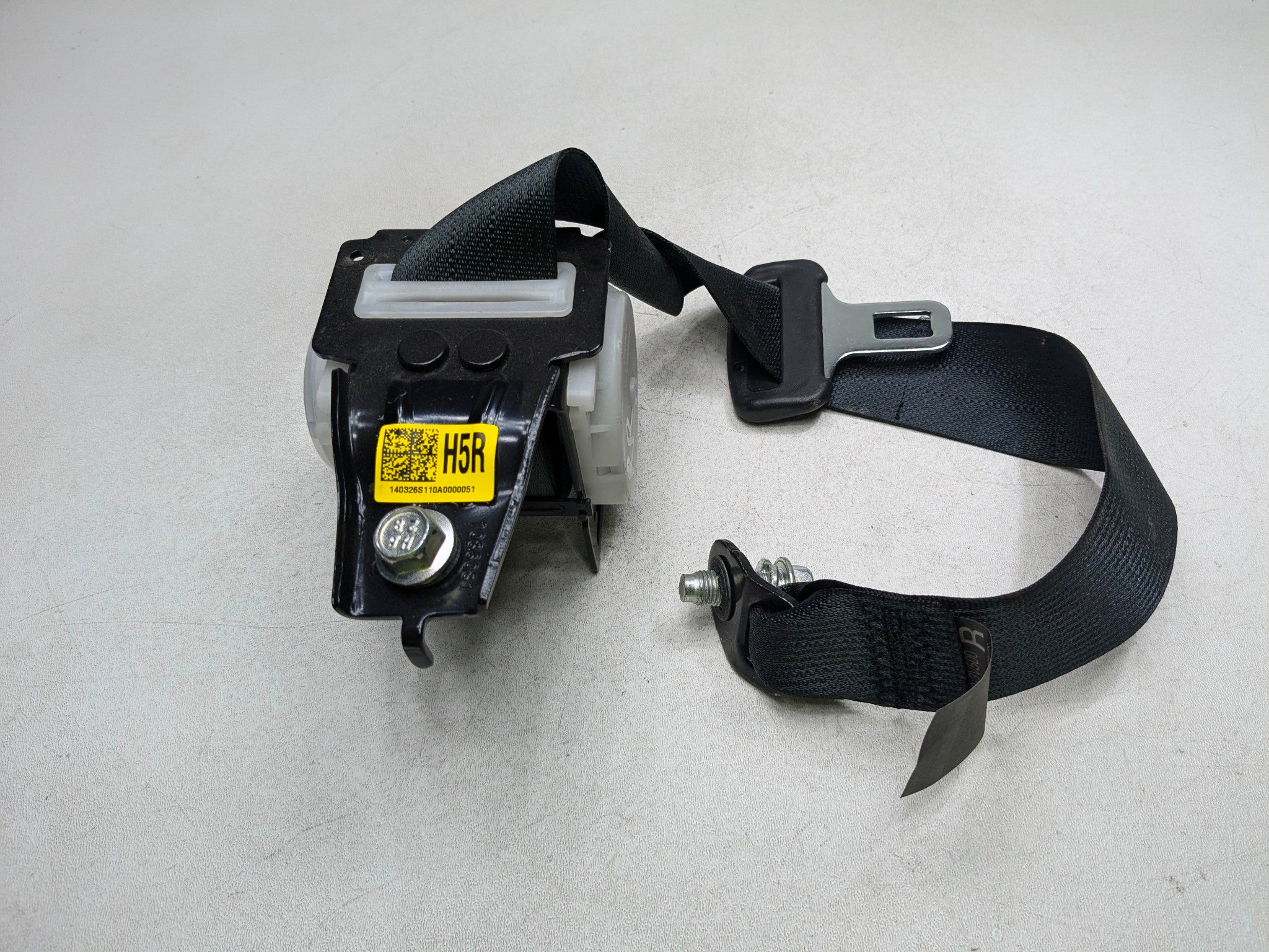 2012 - 2014 HYUNDAI AZERA OEM SEAT BELT RETRACTOR REAR RIGHT PASSENGER SIDE