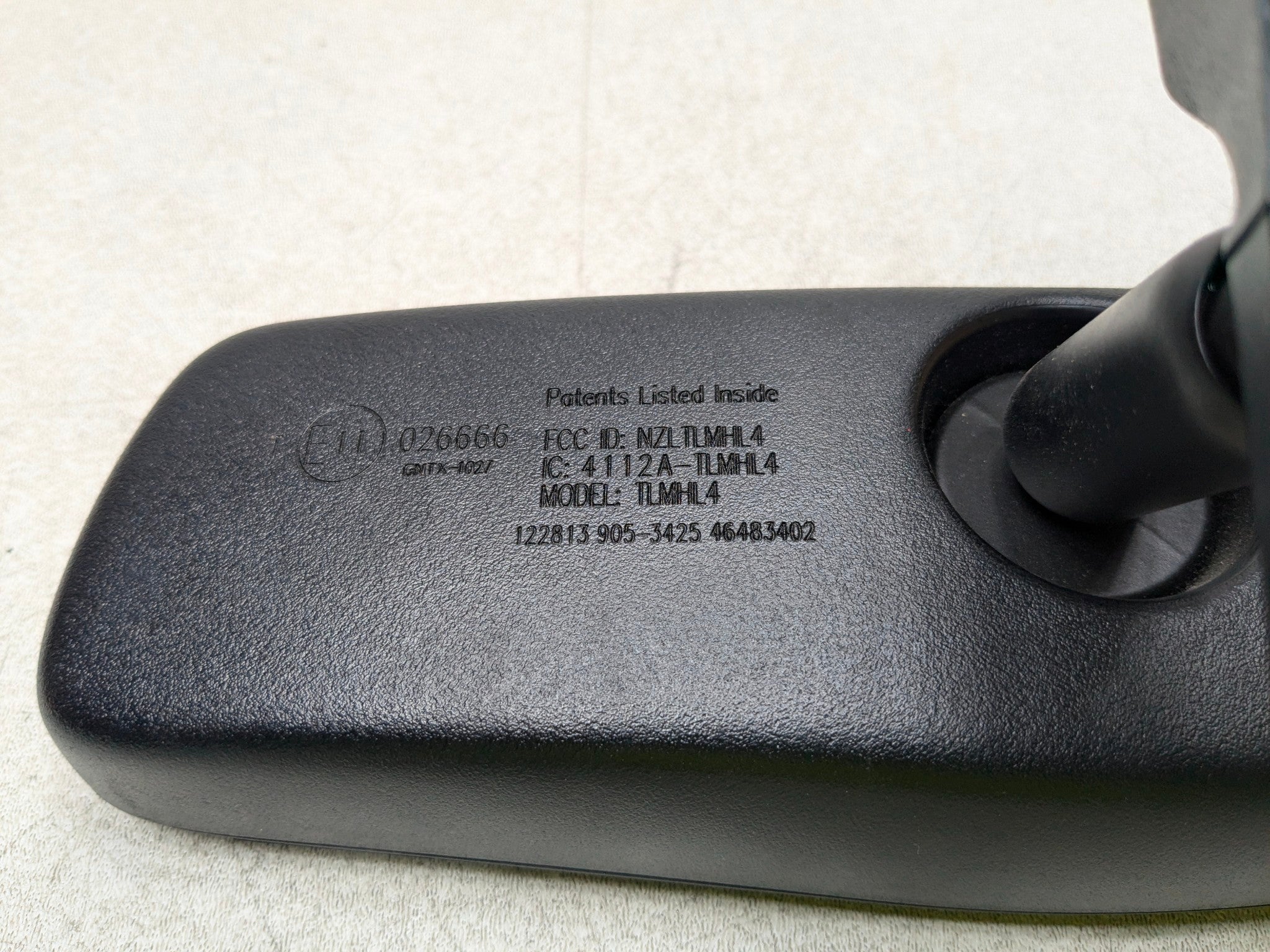 2012 - 2014 HYUNDAI AZERA OEM REAR VIEW MIRROR FRONT CENTER INTERIOR UPPER ROOF