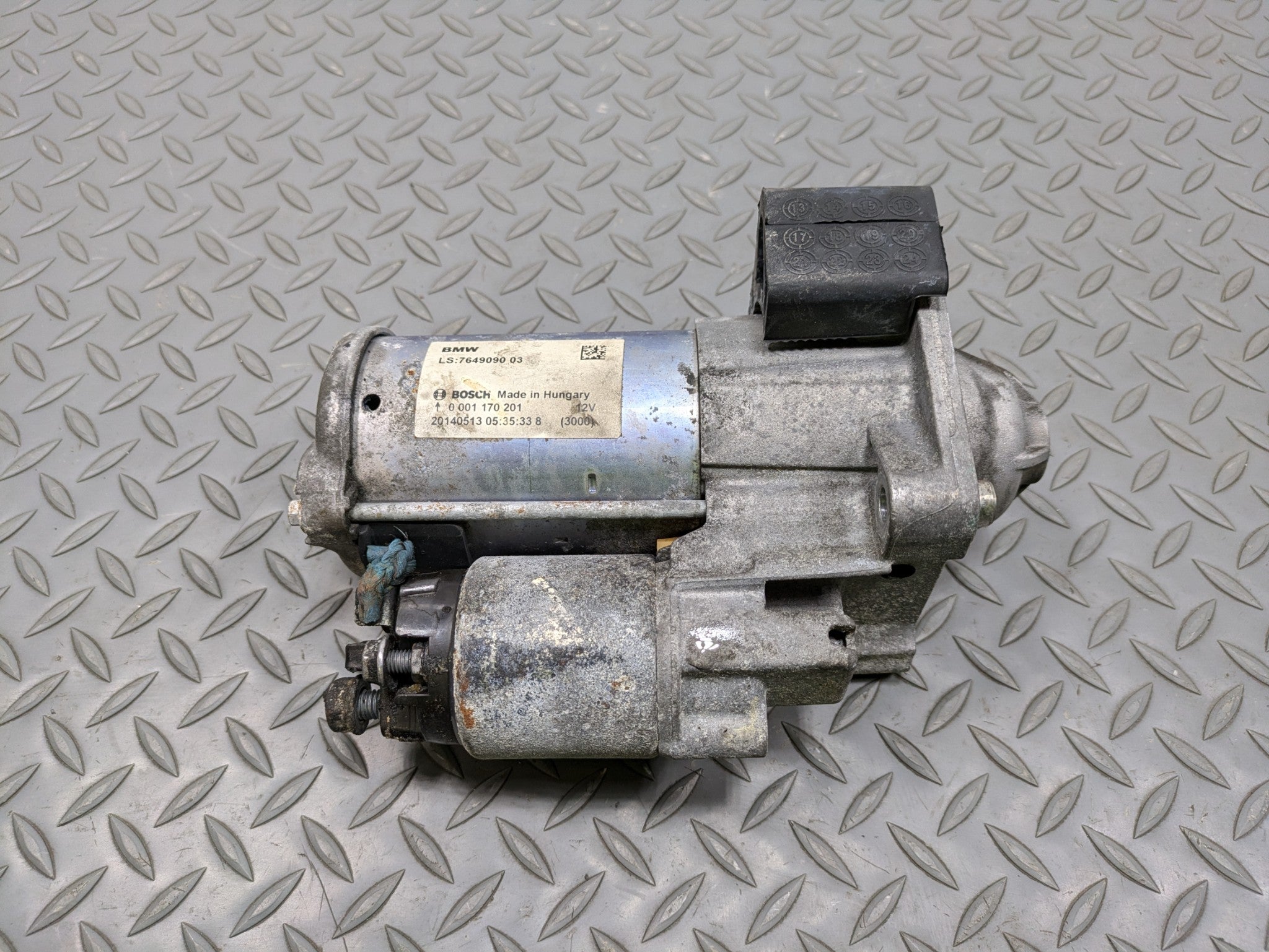 2014 - 2017 MINI COOPER OEM ENGINE STARTER MOTOR ASSEMBLY