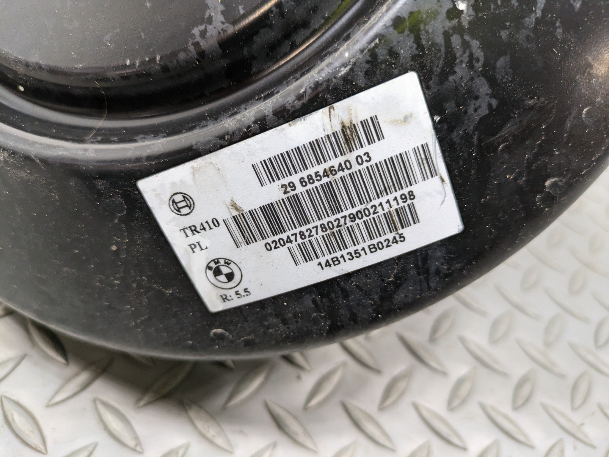 2014 - 2017 MINI COOPER OEM POWER BRAKE BOOSTER ASSEMBLY WITHOUT MASTER CYLINDER