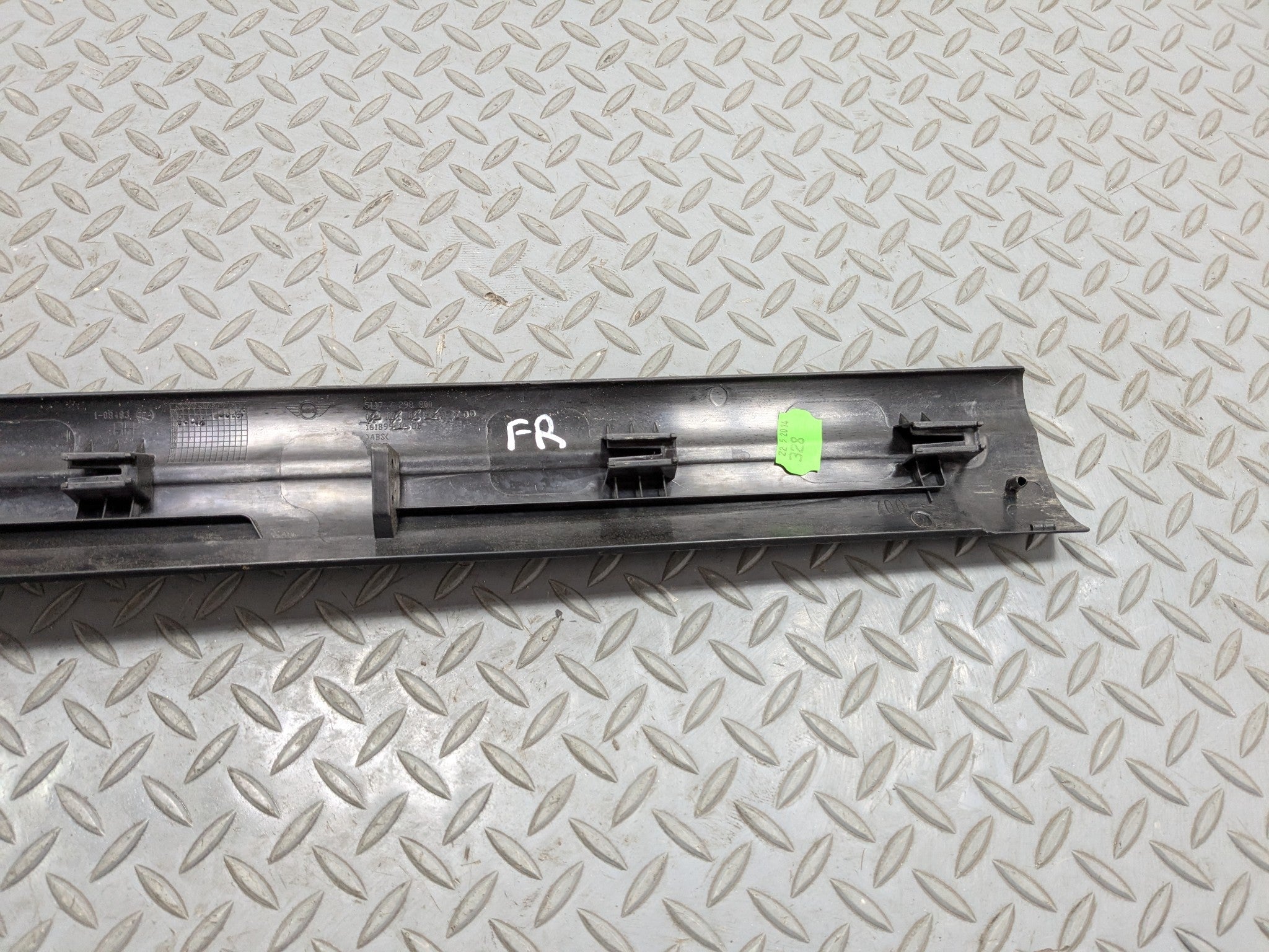 2014 - 2017 MINI COOPER OEM SILL PLATE SCUFF FRONT RIGHT PASSENGER SIDE