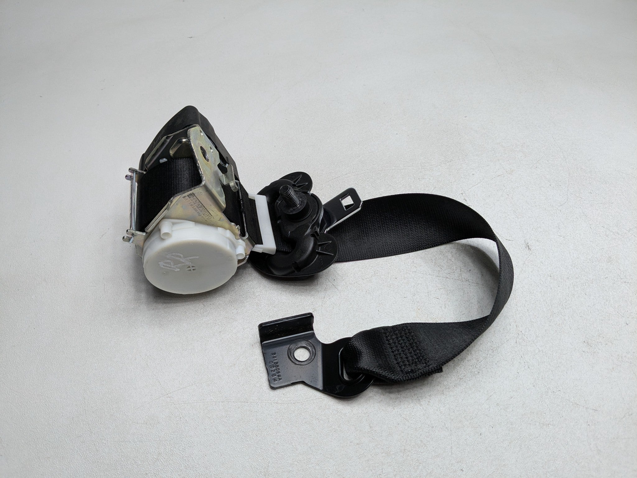 2014 - 2017 MINI COOPER OEM SAFETY SEAT BELT RETRACTOR BLACK REAR RIGHT SIDE