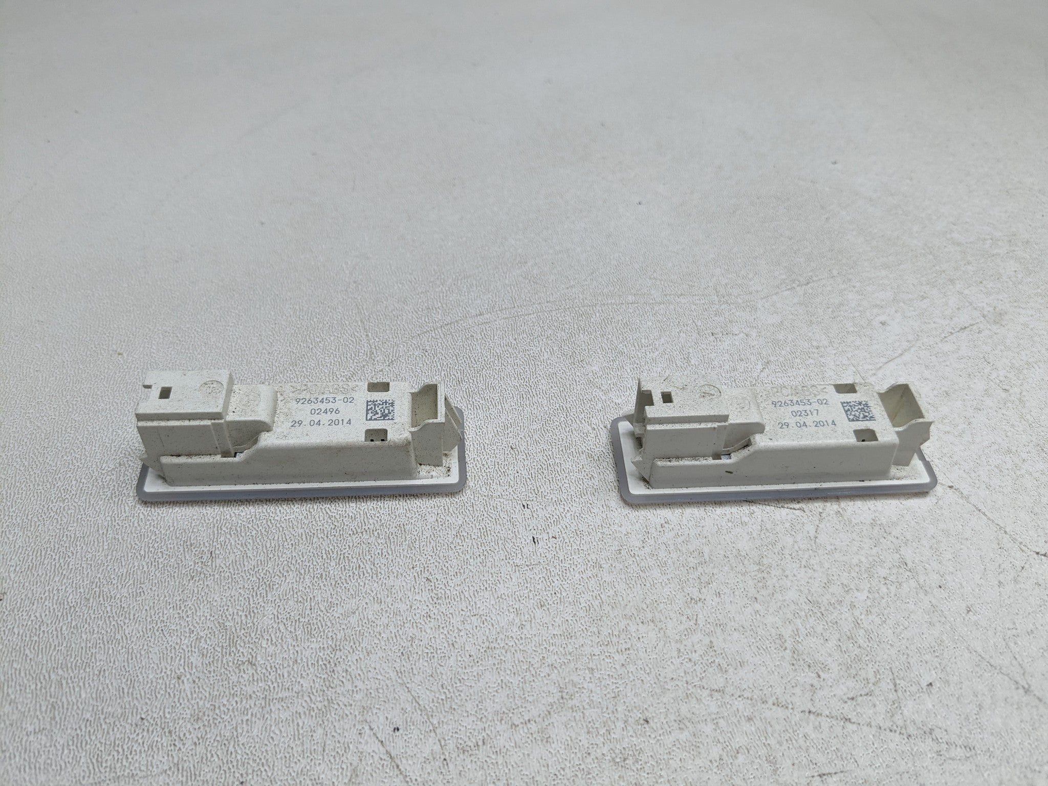 2014 - 2017 MINI COOPER OEM INTERIOR COURTESY LED LIGHT LAMP SET OF 2