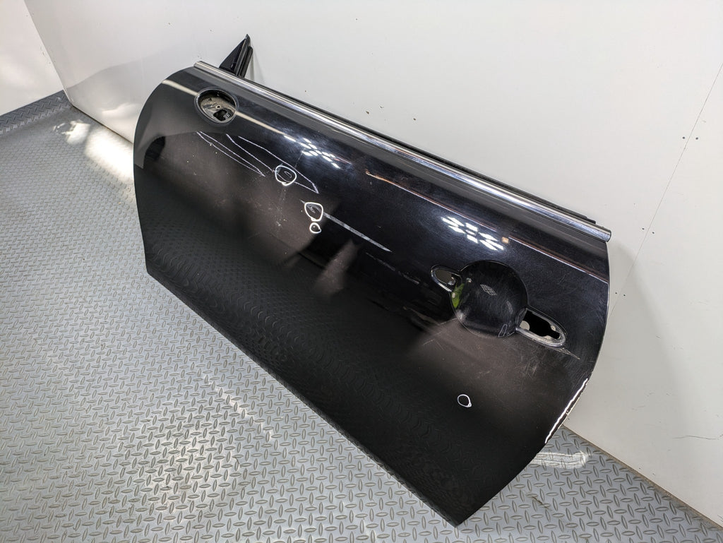 2014 - 2017 MINI COOPER OEM DOOR SHELL PANEL ABSOLUTE BLACK METALLIC FRONT LEFT