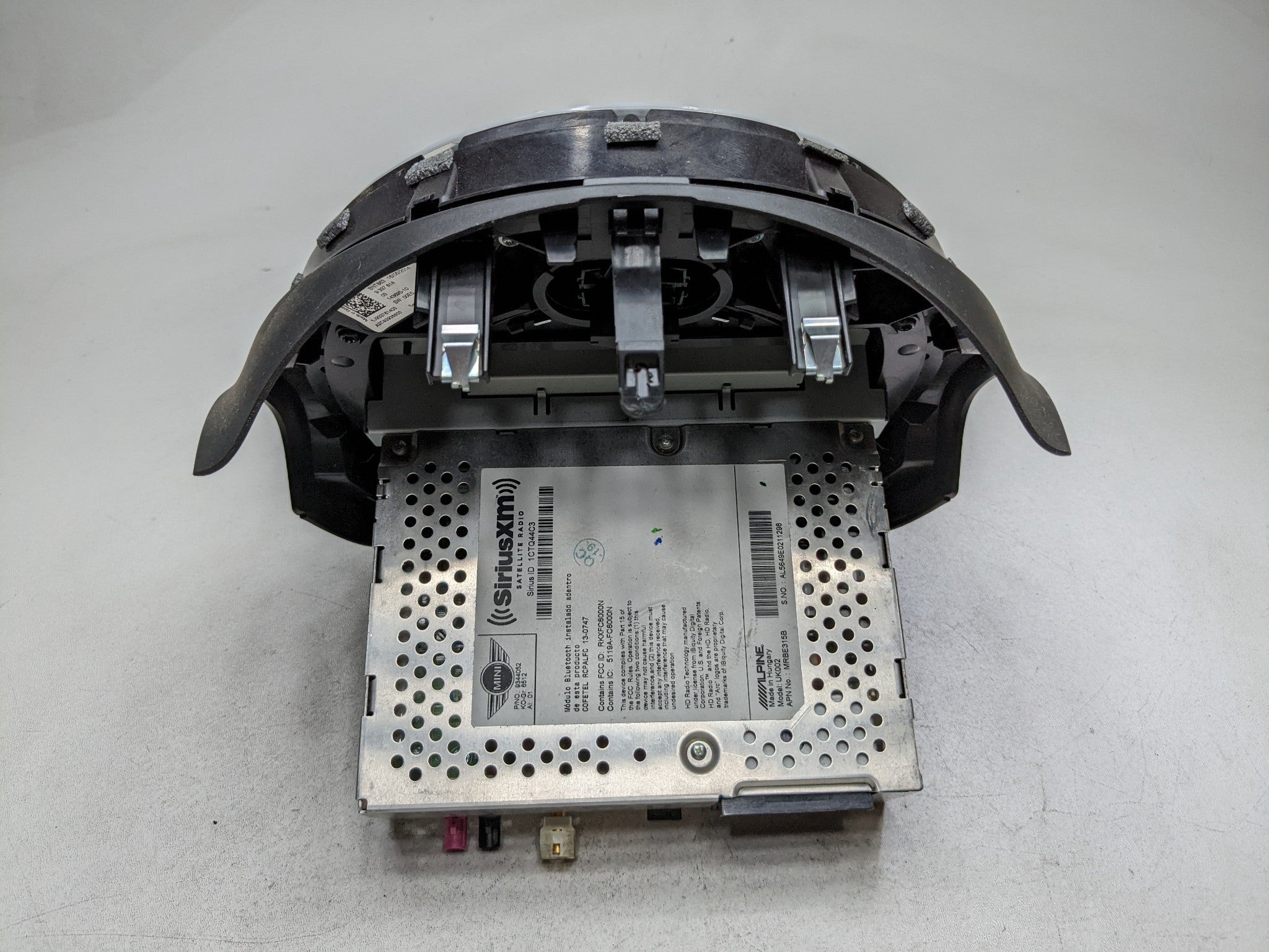 2014 - 2017 MINI COOPER OEM SIRIUS SATELLITE AUDIO RADIO RECEIVER DISPLAY SCREEN