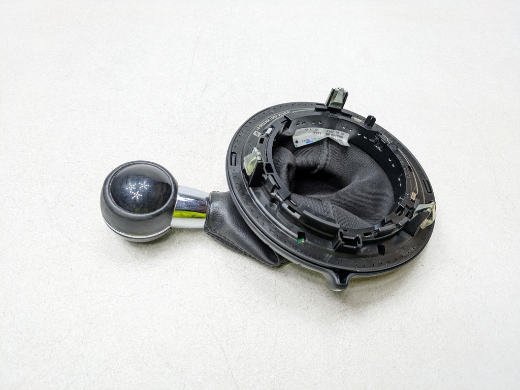 2014 - 2017 MINI COOPER OEM GEAR SHIFTER SELECTOR UPPER COVER KNOB WITH GAITER
