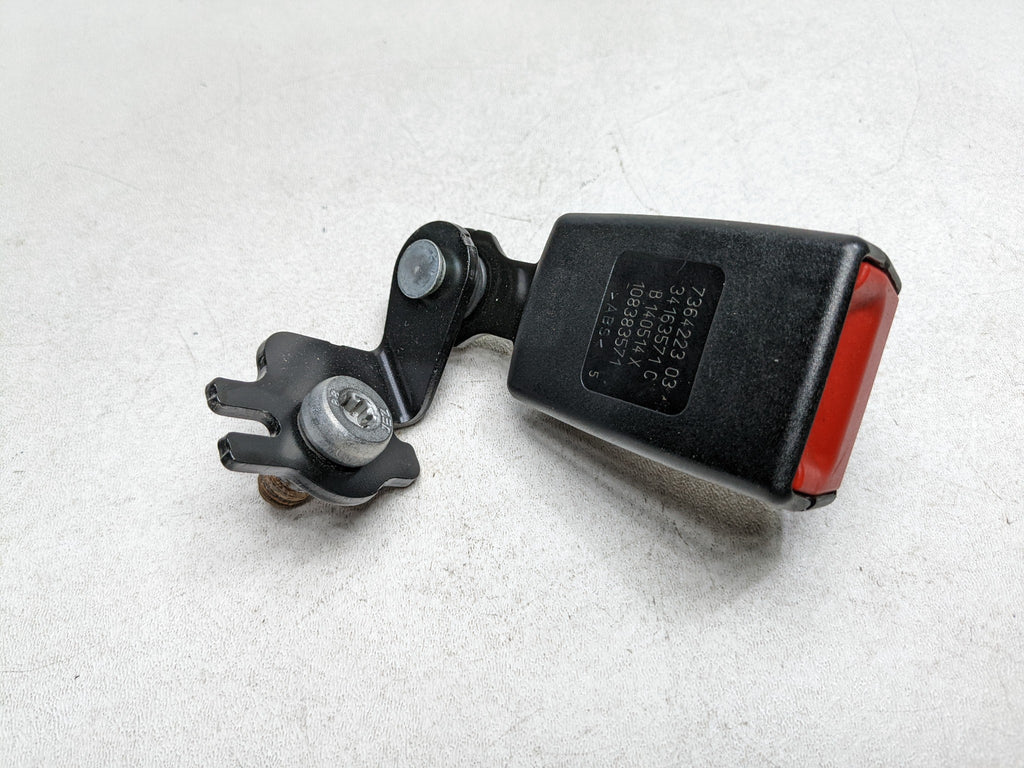 2014 - 2017 MINI COOPER OEM SEAT BELT BUCKLE BLACK REAR LEFT DRIVER SIDE