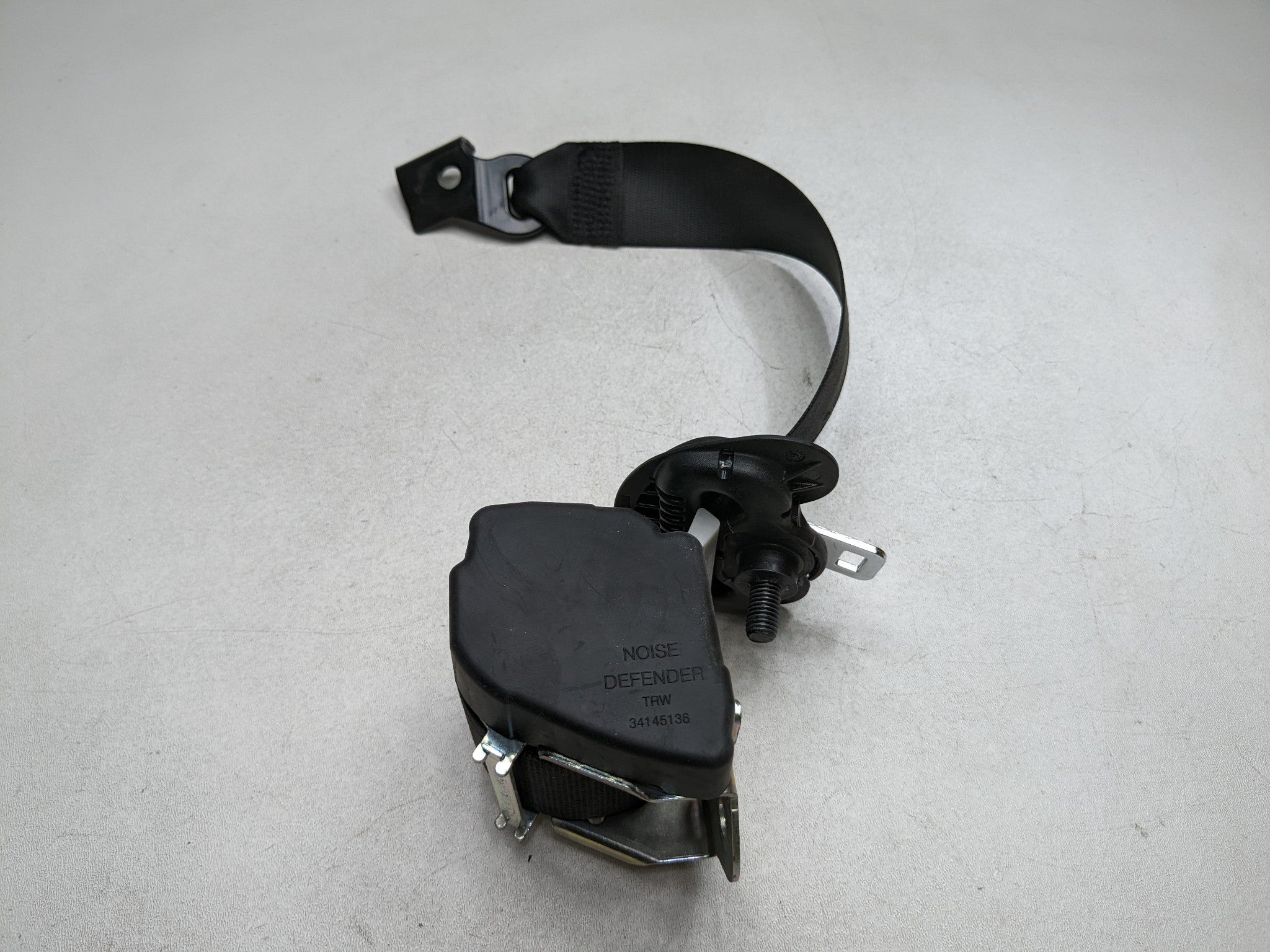 2014 - 2017 MINI COOPER OEM SEAT BELT RETRACTOR BLACK REAR LEFT DRIVER SIDE