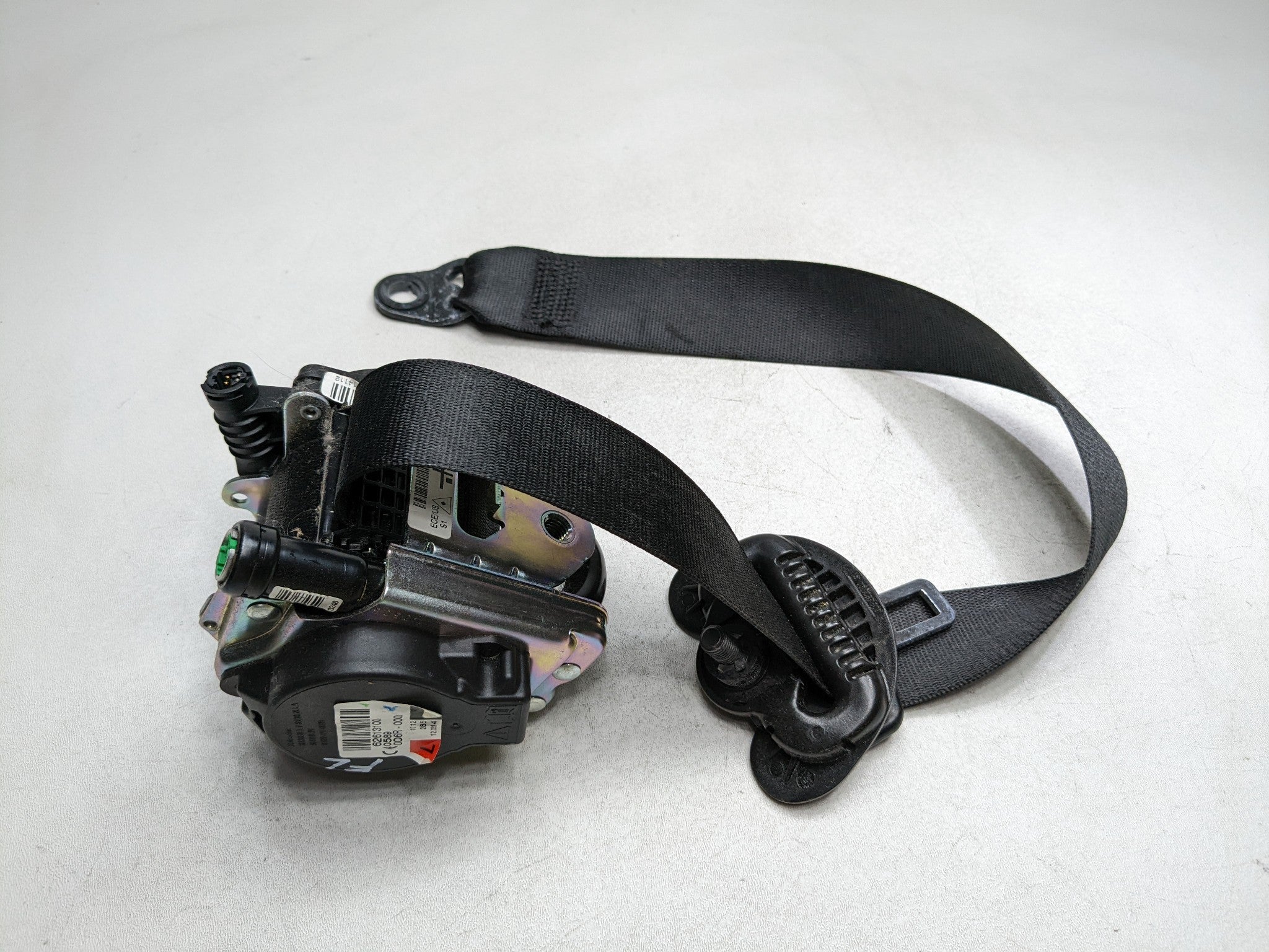 2014 - 2017 MINI COOPER OEM SEAT BELT RETRACTOR BLACK FRONT LEFT DRIVER SIDE