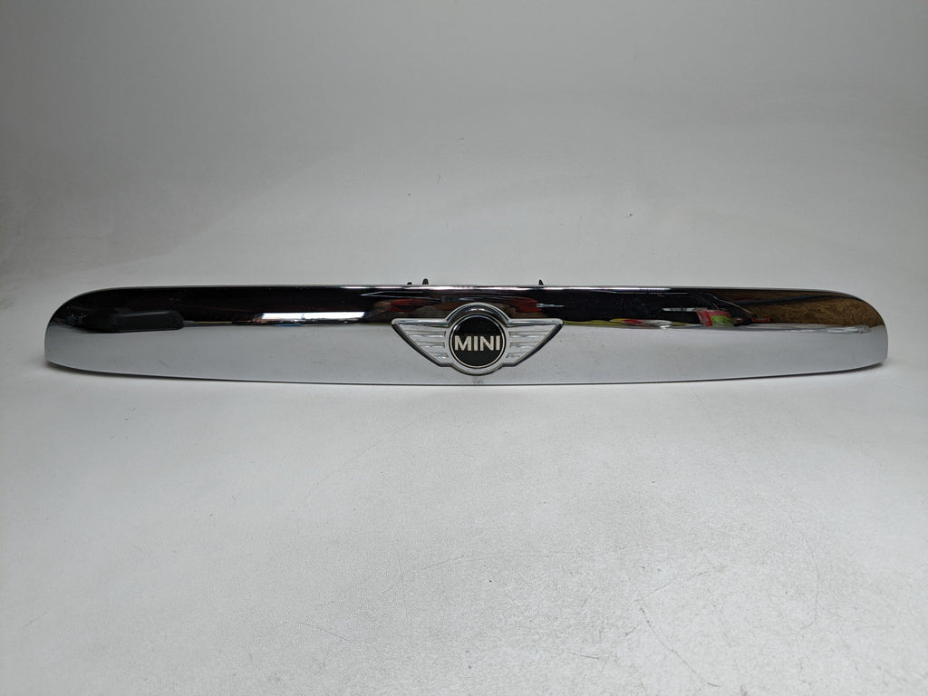 2014 - 2017 MINI COOPER OEM REAR TRUNK LID PULL HANDLE TRIM PLATE