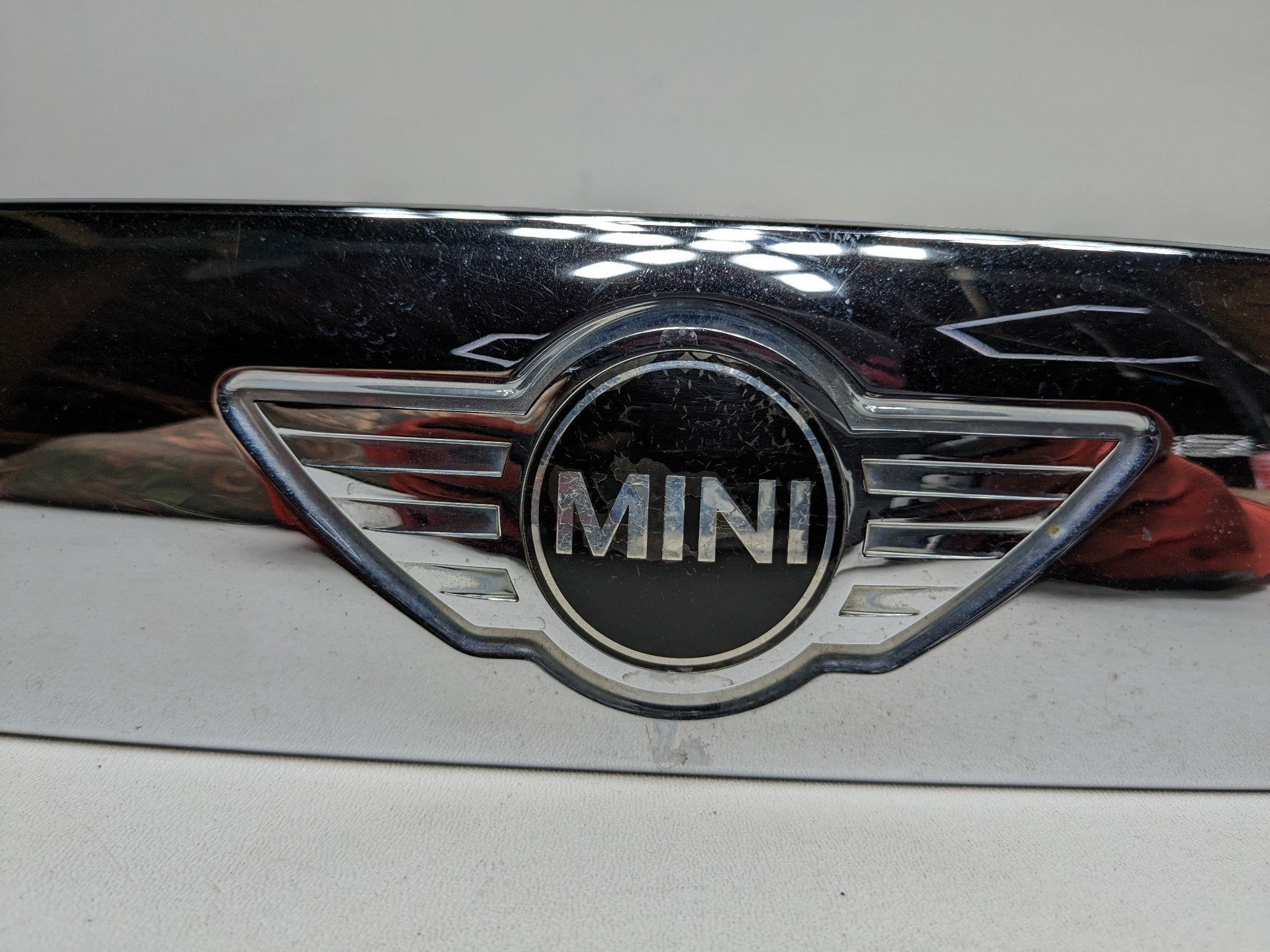 2014 - 2017 MINI COOPER OEM REAR TRUNK LID PULL HANDLE TRIM PLATE