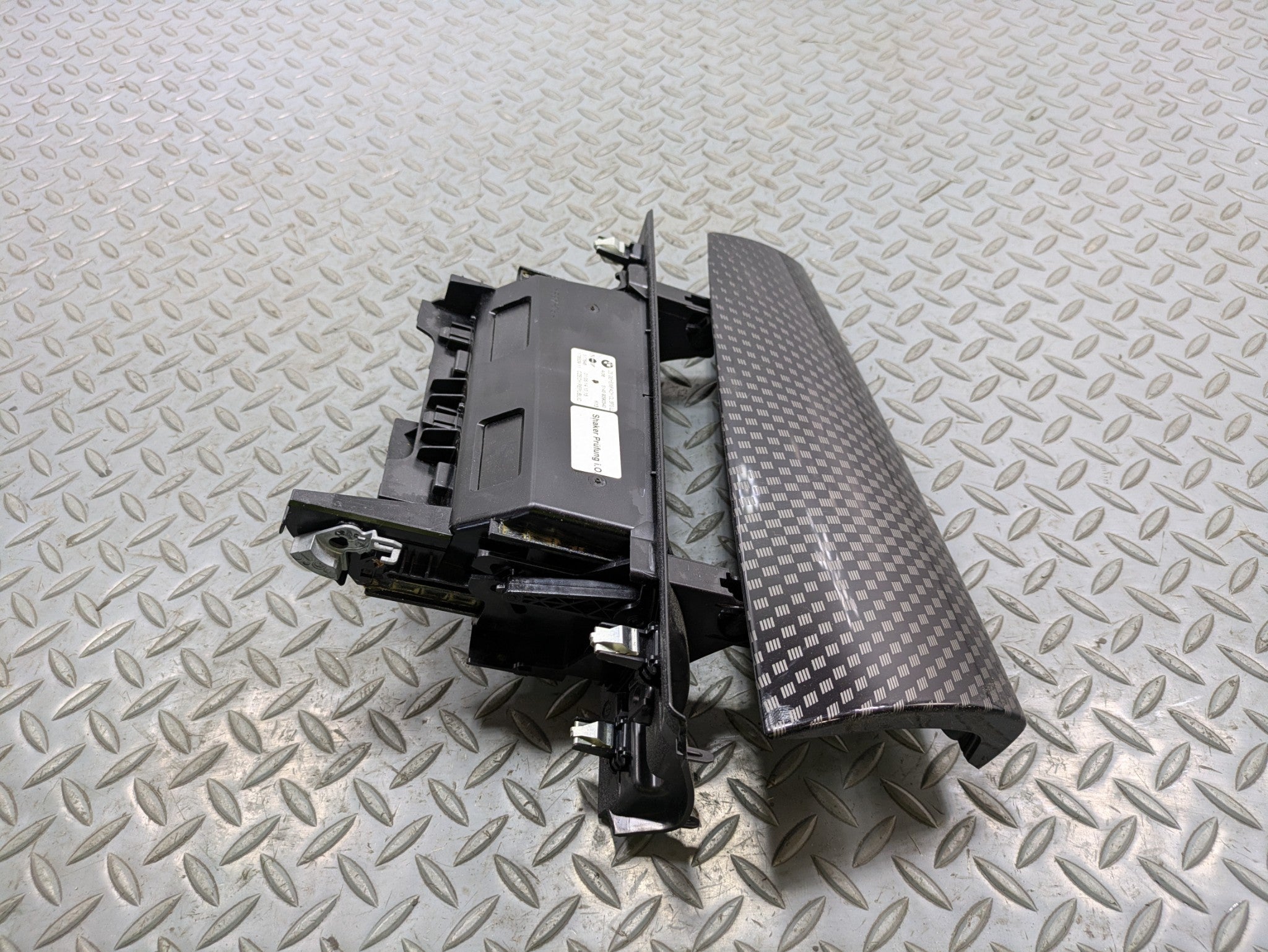 2014 - 2017 MINI COOPER OEM HIDDEN COMPARTMENT DASH STORAGE ASSEMBLY BLACK