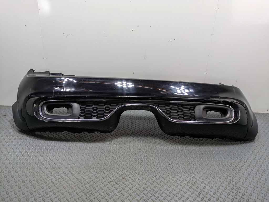 14 - 17 MINI COOPER OEM REAR BUMPER COVER PANEL ASSEMBLY ABSOLUTE BLACK METALLIC