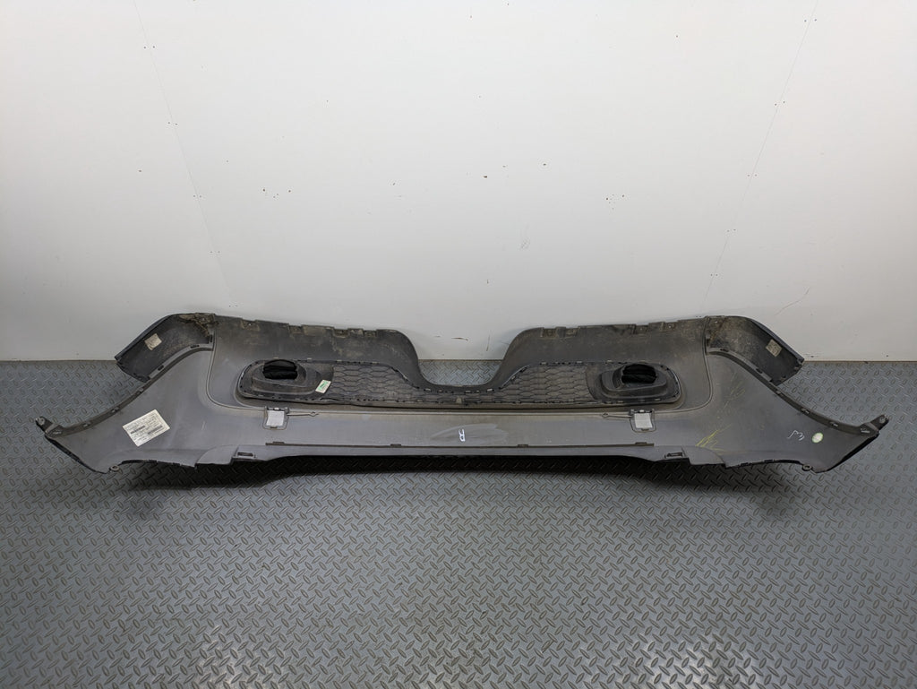 14 - 17 MINI COOPER OEM REAR BUMPER COVER PANEL ASSEMBLY ABSOLUTE BLACK METALLIC