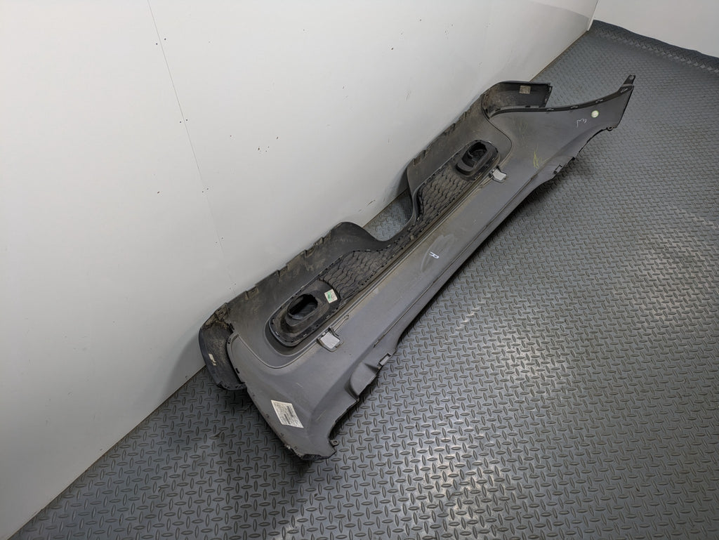 14 - 17 MINI COOPER OEM REAR BUMPER COVER PANEL ASSEMBLY ABSOLUTE BLACK METALLIC