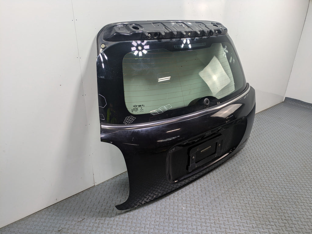 14 - 17 MINI COOPER OEM REAR TRUNK LID HATCH TAILGATE WITH GLASS BLACK METALLIC