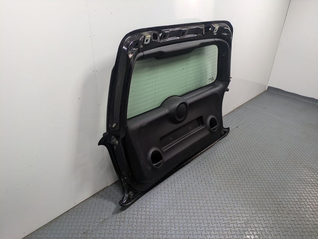 14 - 17 MINI COOPER OEM REAR TRUNK LID HATCH TAILGATE WITH GLASS BLACK METALLIC