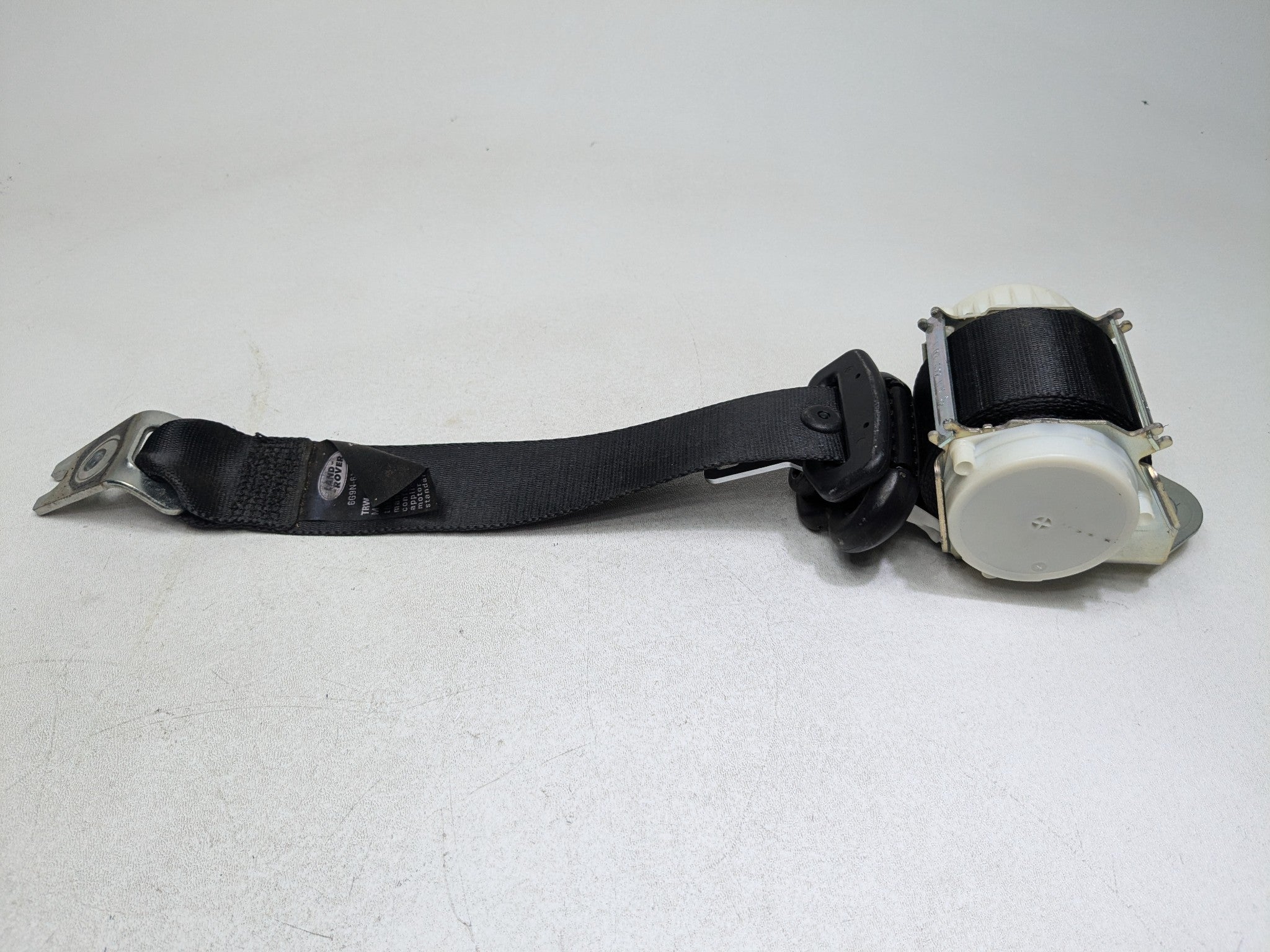 2008 - 2015 LAND ROVER LR2 OEM SAFETY SEAT BELT RETRACTOR BLACK REAR LEFT SIDE