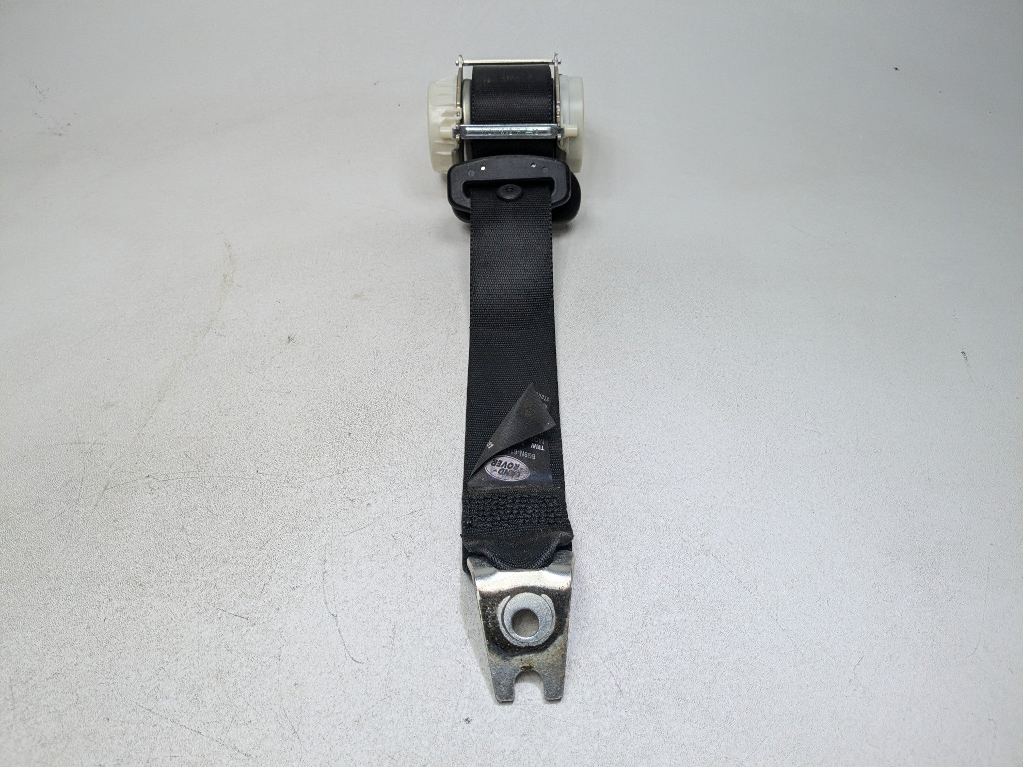 2008 - 2015 LAND ROVER LR2 OEM SAFETY SEAT BELT RETRACTOR BLACK REAR LEFT SIDE