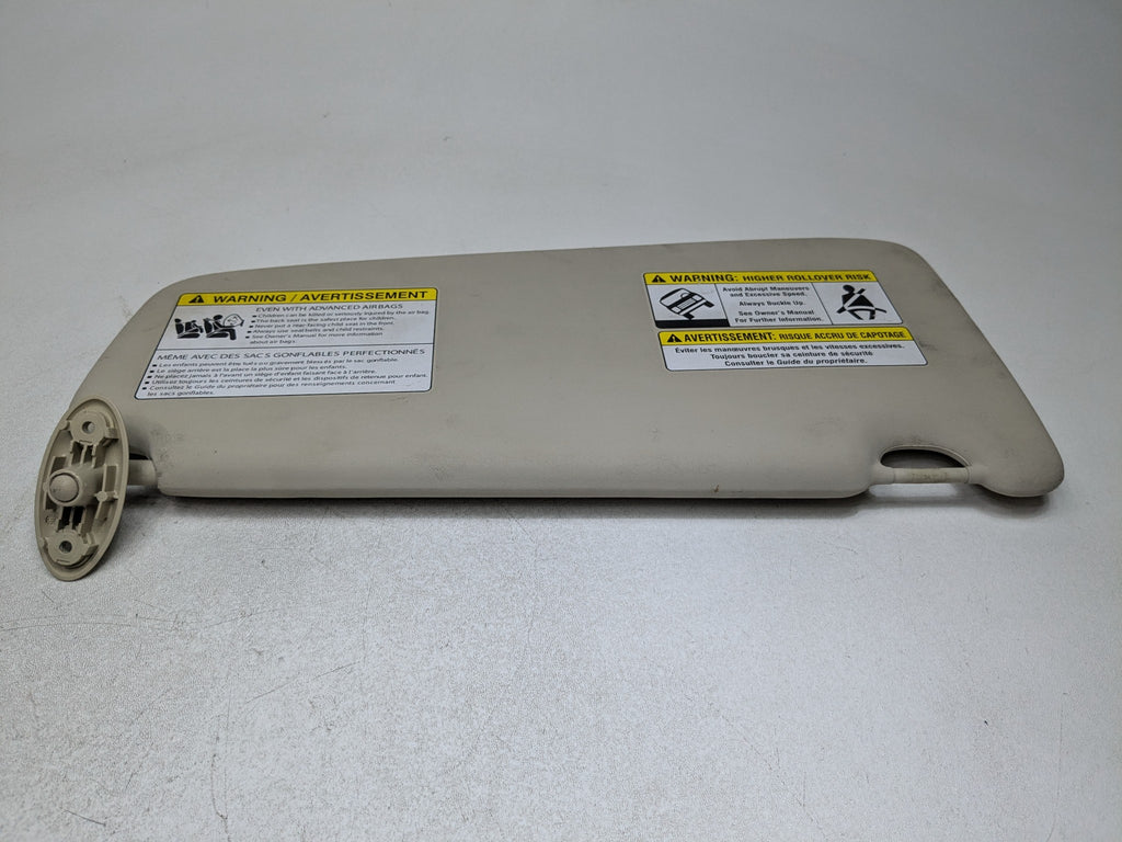 2008 - 2015 LAND ROVER LR2 OEM SUN VISOR INTERIOR UPPER ROOF FRONT LEFT SIDE