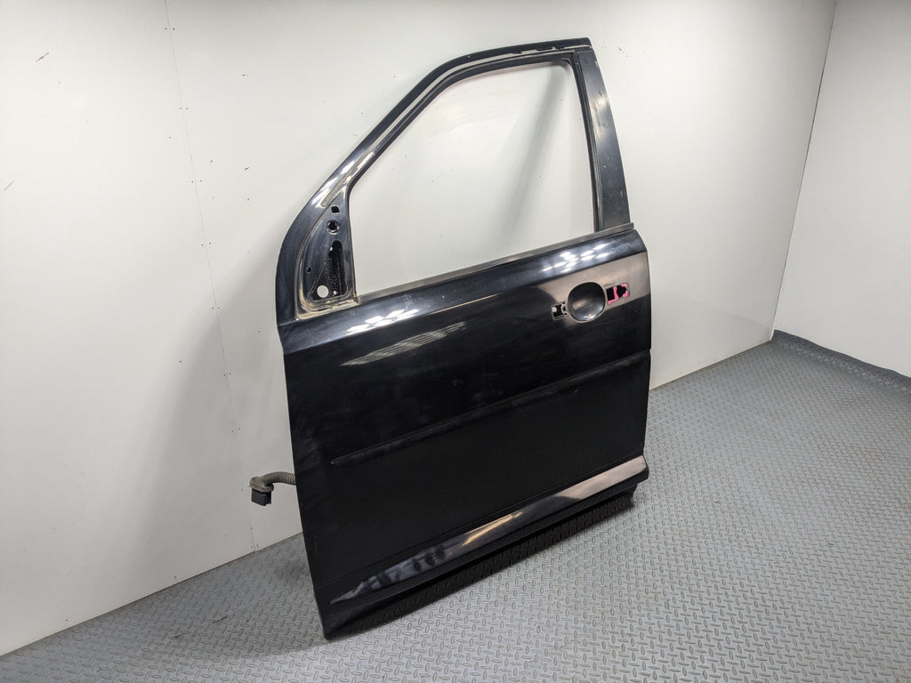 08 - 15 LAND ROVER LR2 OEM DOOR SHELL PANEL SANTORINI BLACK METALLIC FRONT LEFT