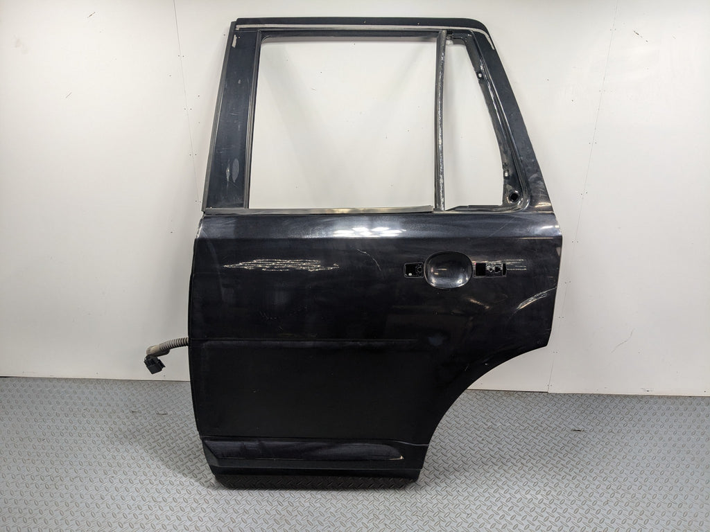 08 - 15 LAND ROVER LR2 OEM DOOR SHELL PANEL SANTORINI BLACK METALLIC REAR LEFT
