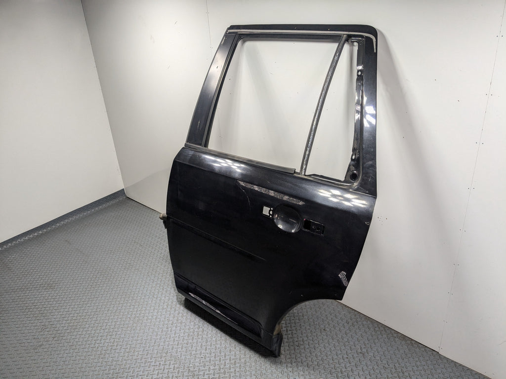 08 - 15 LAND ROVER LR2 OEM DOOR SHELL PANEL SANTORINI BLACK METALLIC REAR LEFT