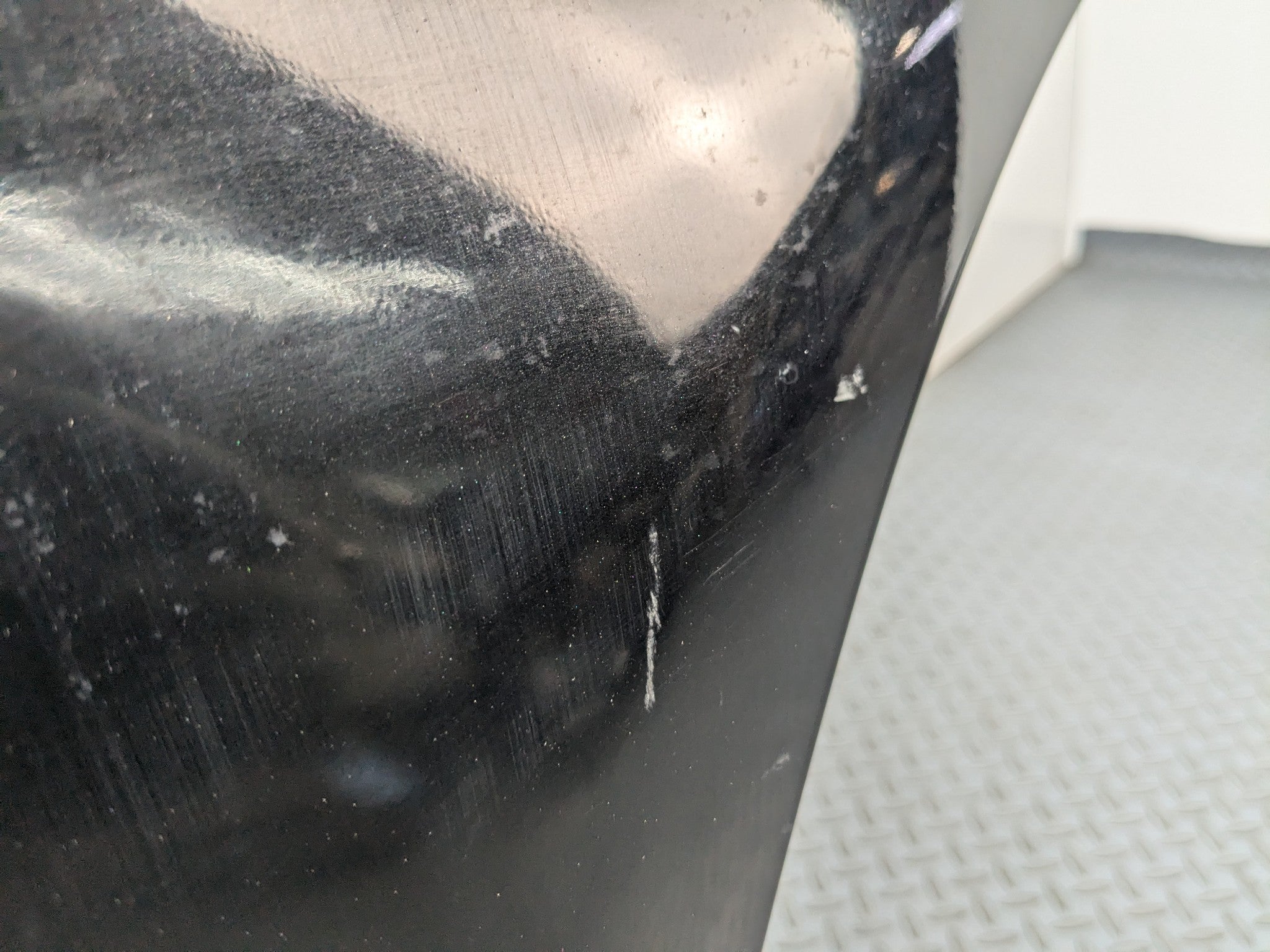 08 - 15 LAND ROVER LR2 OEM DOOR SHELL PANEL SANTORINI BLACK METALLIC REAR LEFT